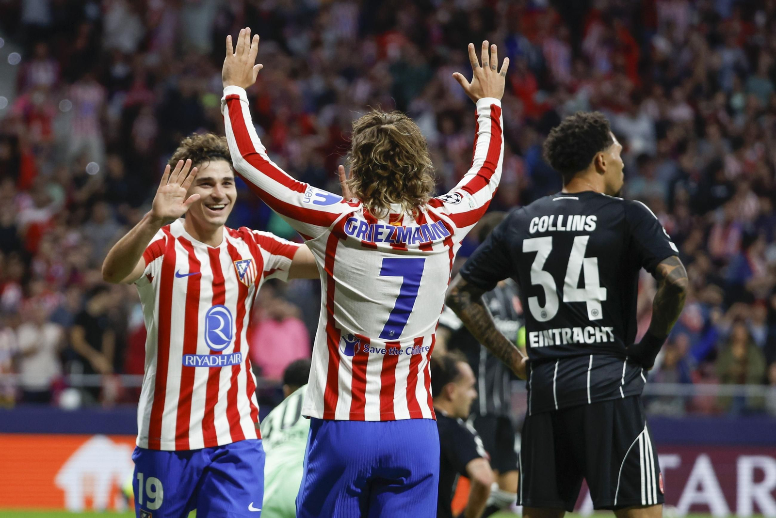 Las fotos del Atlético de Madrid-Eintracht