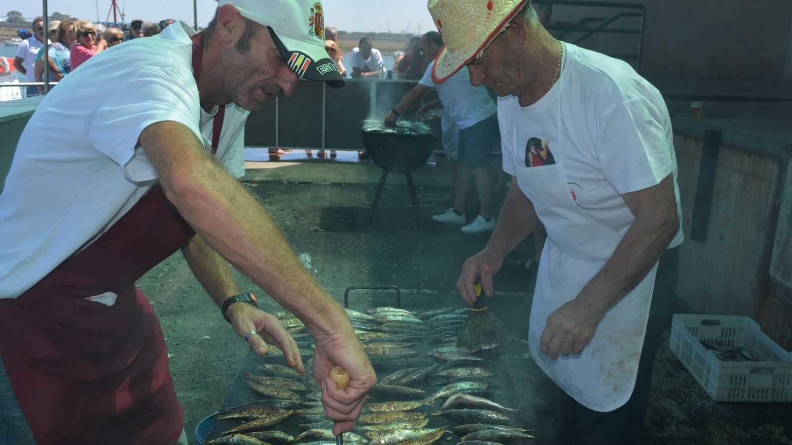 La afluencia fue constante a partir del mediodía.