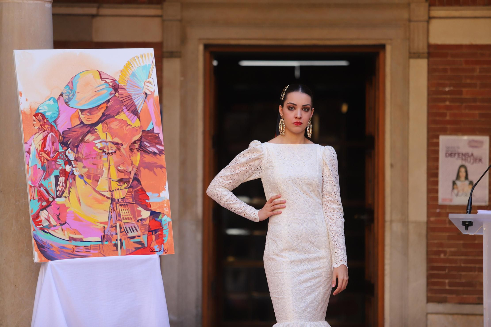 Imágenes de la presentación de la pasarela de moda 'Huelva Flamenca 2020'