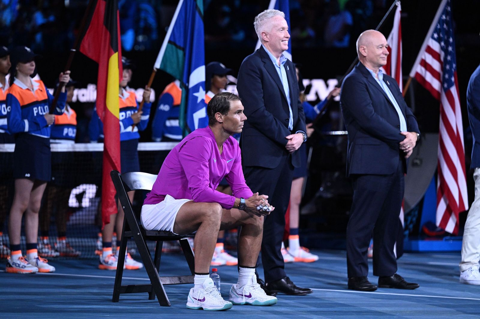 Las imágenes del histórico triunfo de Nadal sobre Medvedev (y 8)