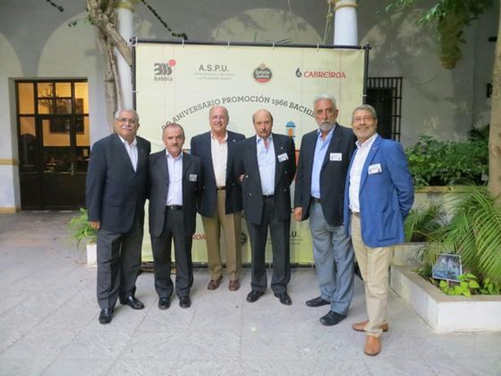 La comisión organizadora: José María Fernández-Portillo, Manuel Ragel, Manolo Bocanegra, Álvaro Caravaca, Antonio Fernández-Repeto y Luis Barrios.

Foto: Ignacio Casas de Ciria
