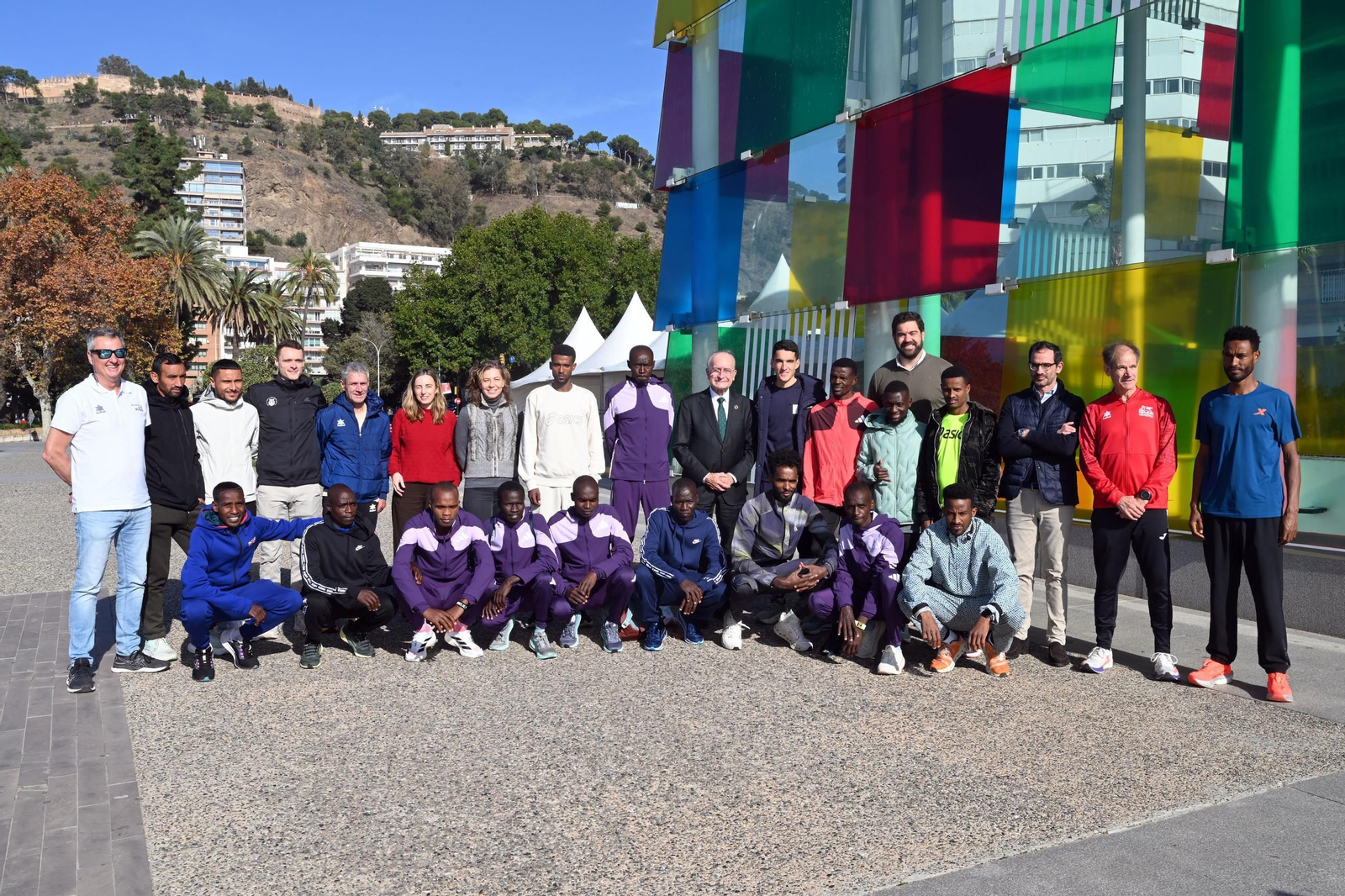 Presentación atletas de élite del Generali Maratón de Málaga 2025.
