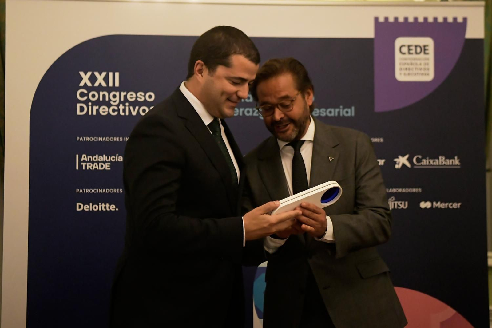 Las mejores imágenes de la entrega de premios de la Fundación CEDE a empresas y directivos en Granada