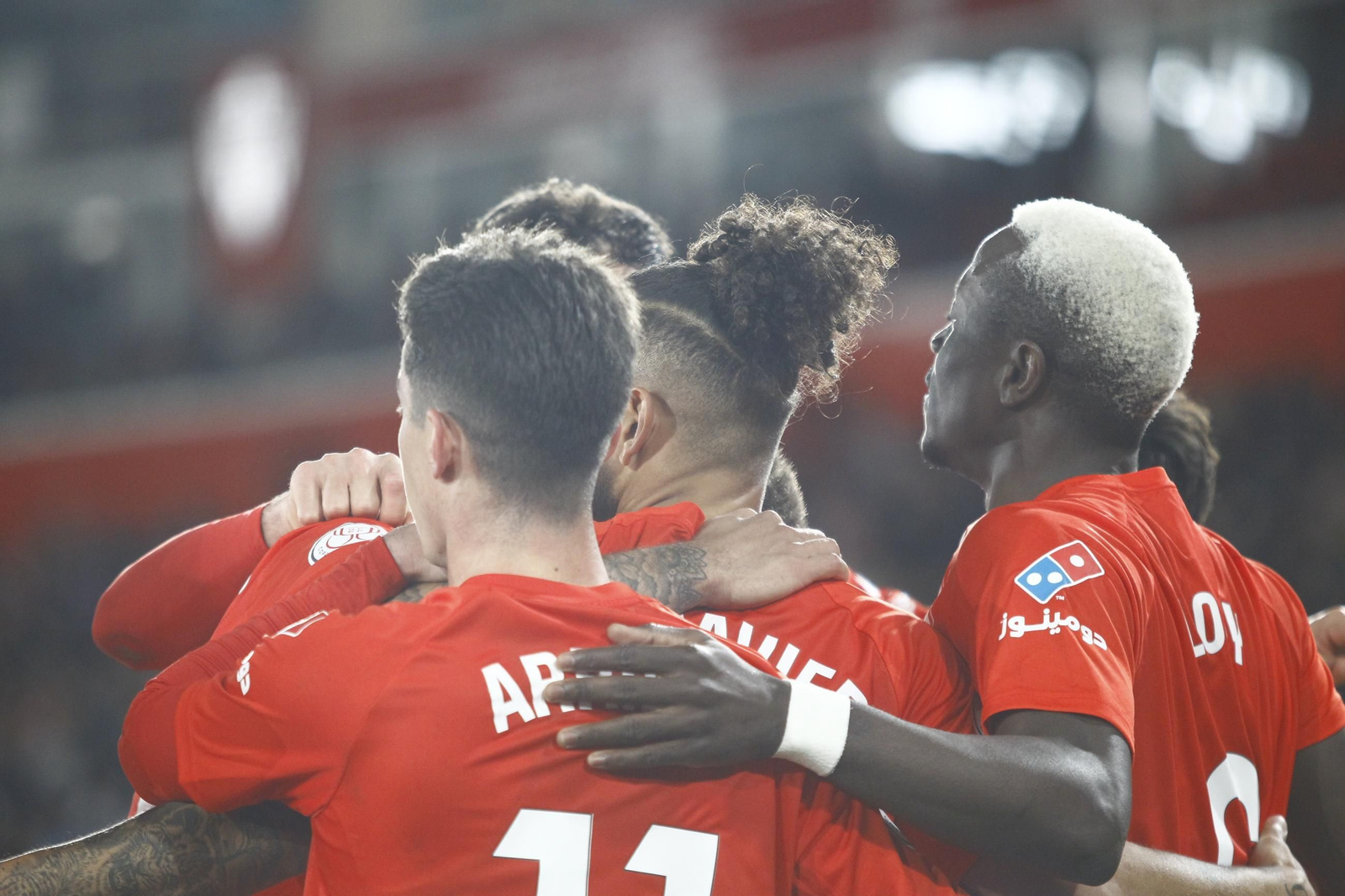 El partido U.D. Almería-C.D. Leganés de Copa del Rey, en imágenes