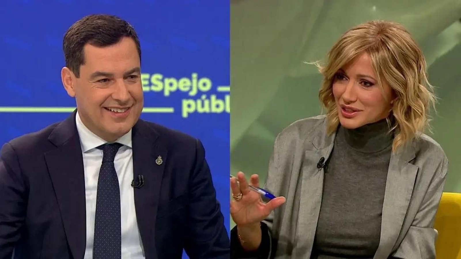 Juanma Moreno en Espejo público.