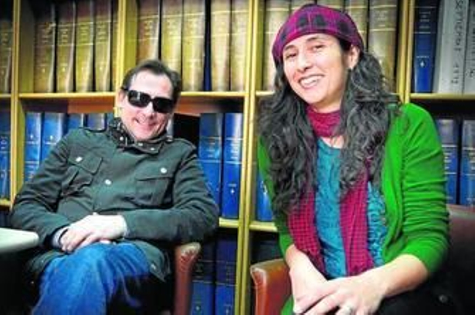Juan Pedro Rosado, de 'Los aliñaos' y Arantxa Peralta, 'Acitunita', en días pasados. Juan Pedro Rosado, de 'Los aliñaos' y Arantxa Peralta, 'Acitunita', en días pasados.