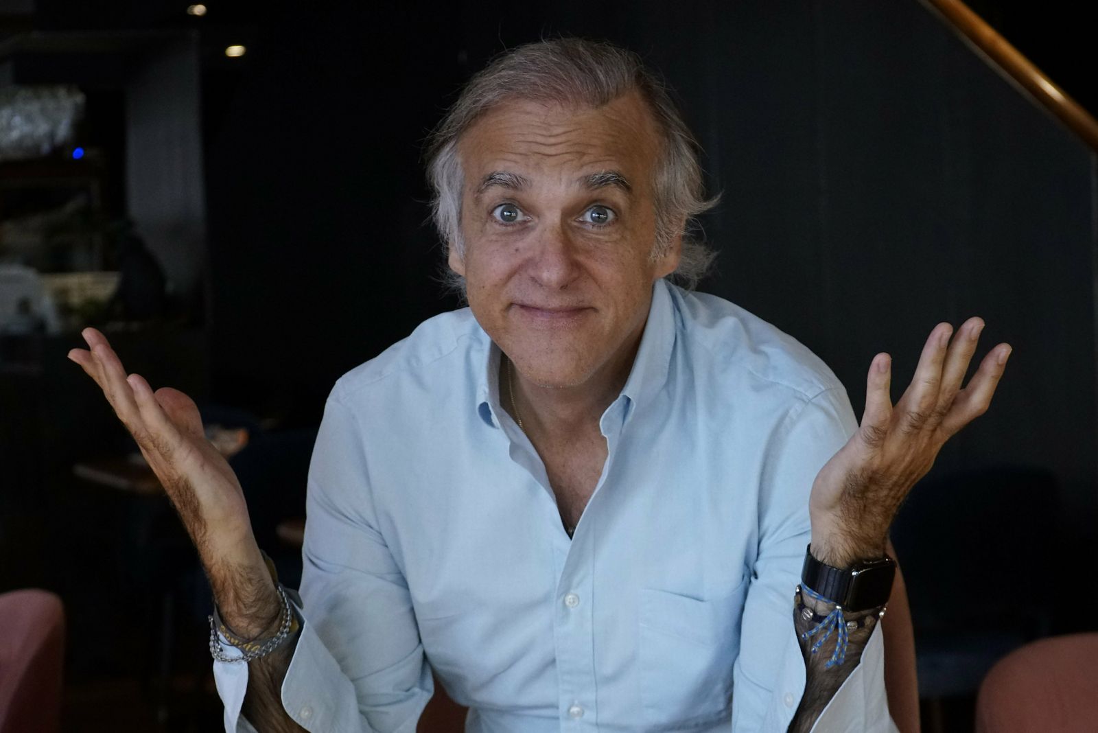 "Beso en los morros a quien  diga que soy un niño de papá"