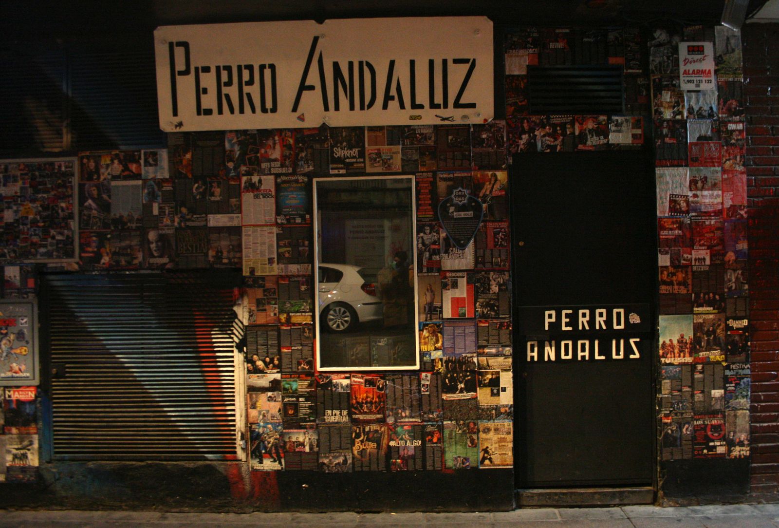 Las zona de fiesta de Granada por la noche durante el confinamiento por coronavirus