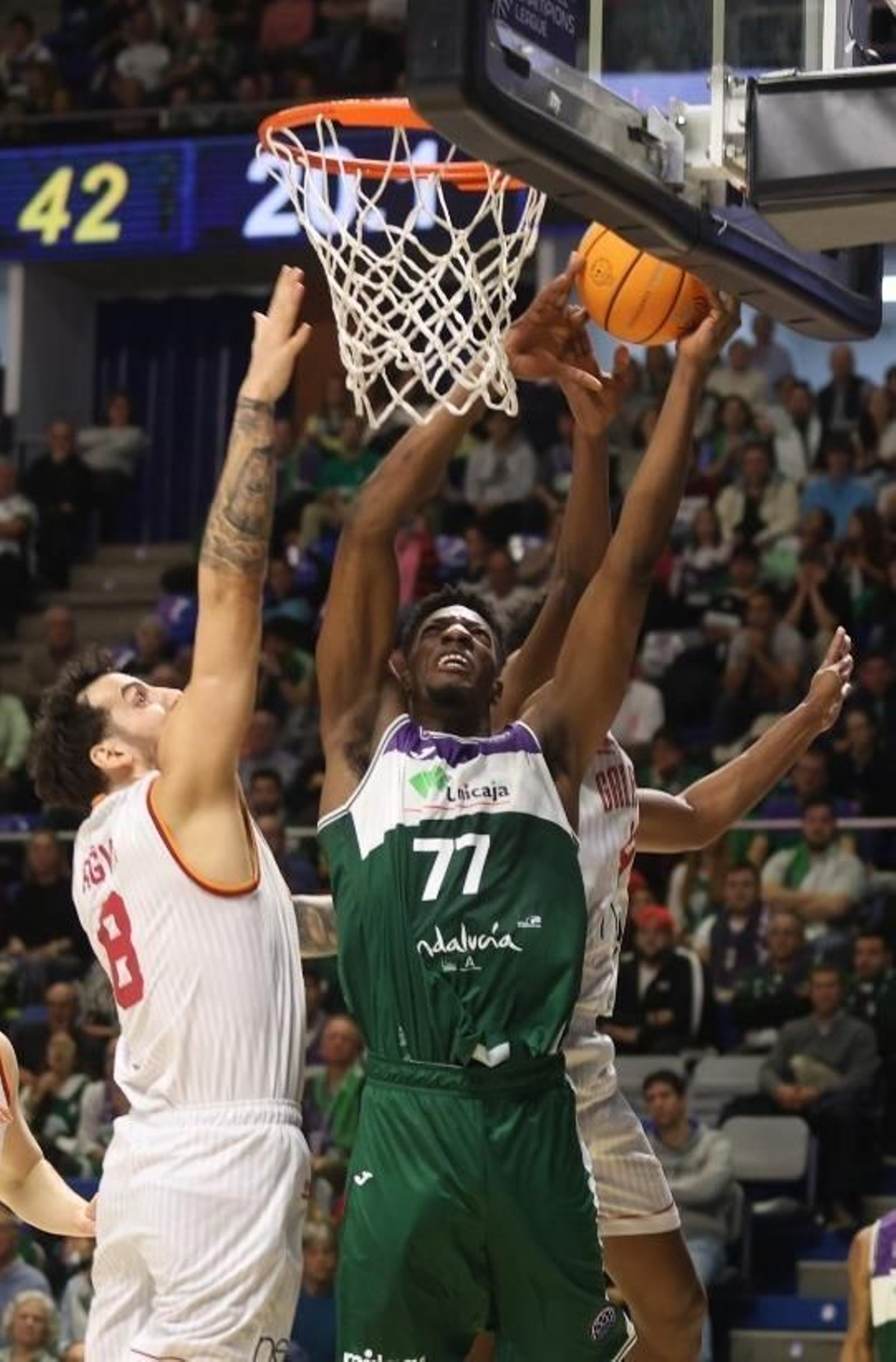 Las fotos del Unicaja-Galatasaray