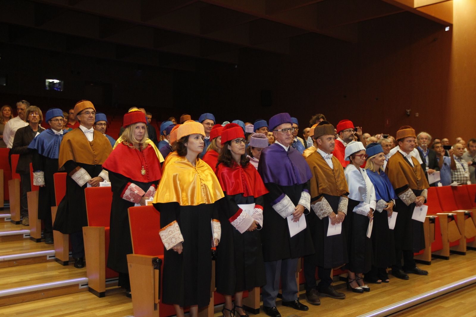 Fotogalería investidura Doctor Honoris Causa Manuel García Velarde. UAL