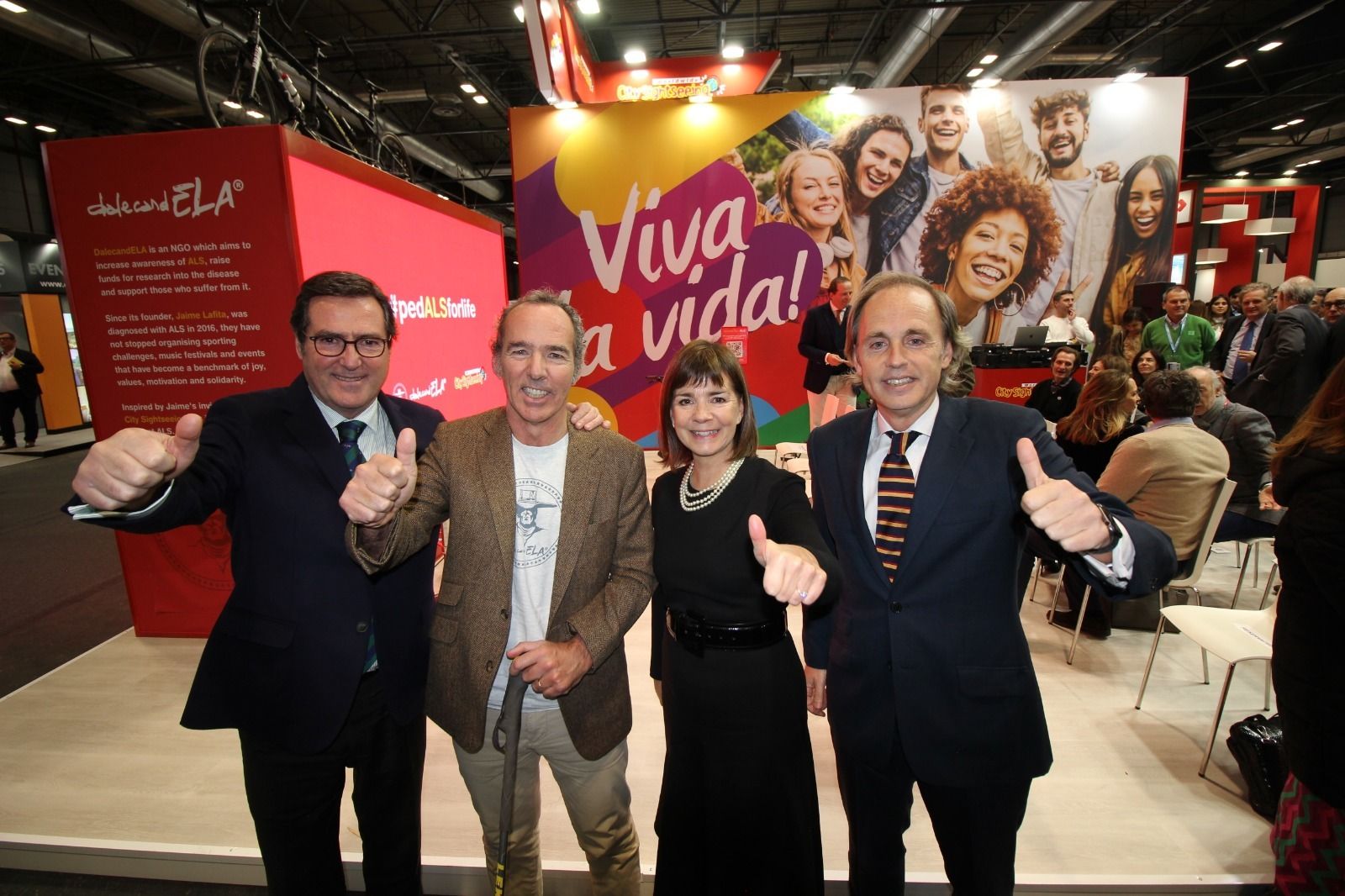 City Sightseeing y  dalecandELA: El turismo contra la ELA