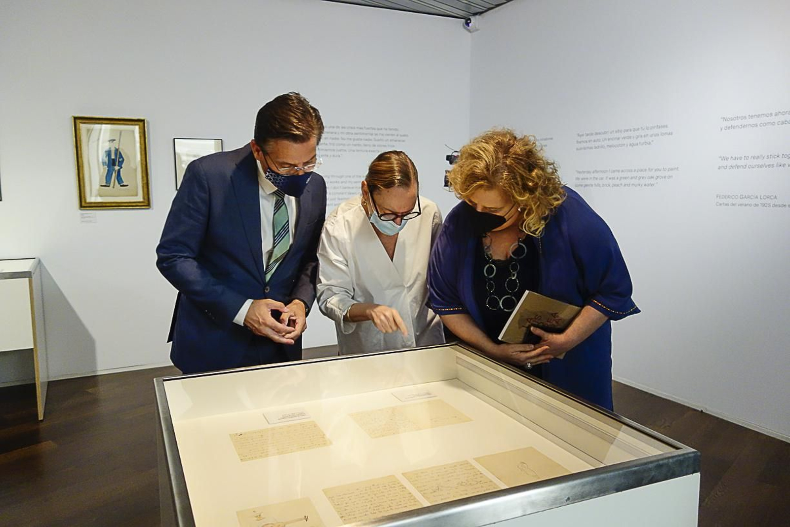 El Centro Lorca repasa la amistad entre Benjamín Palencia y el poeta