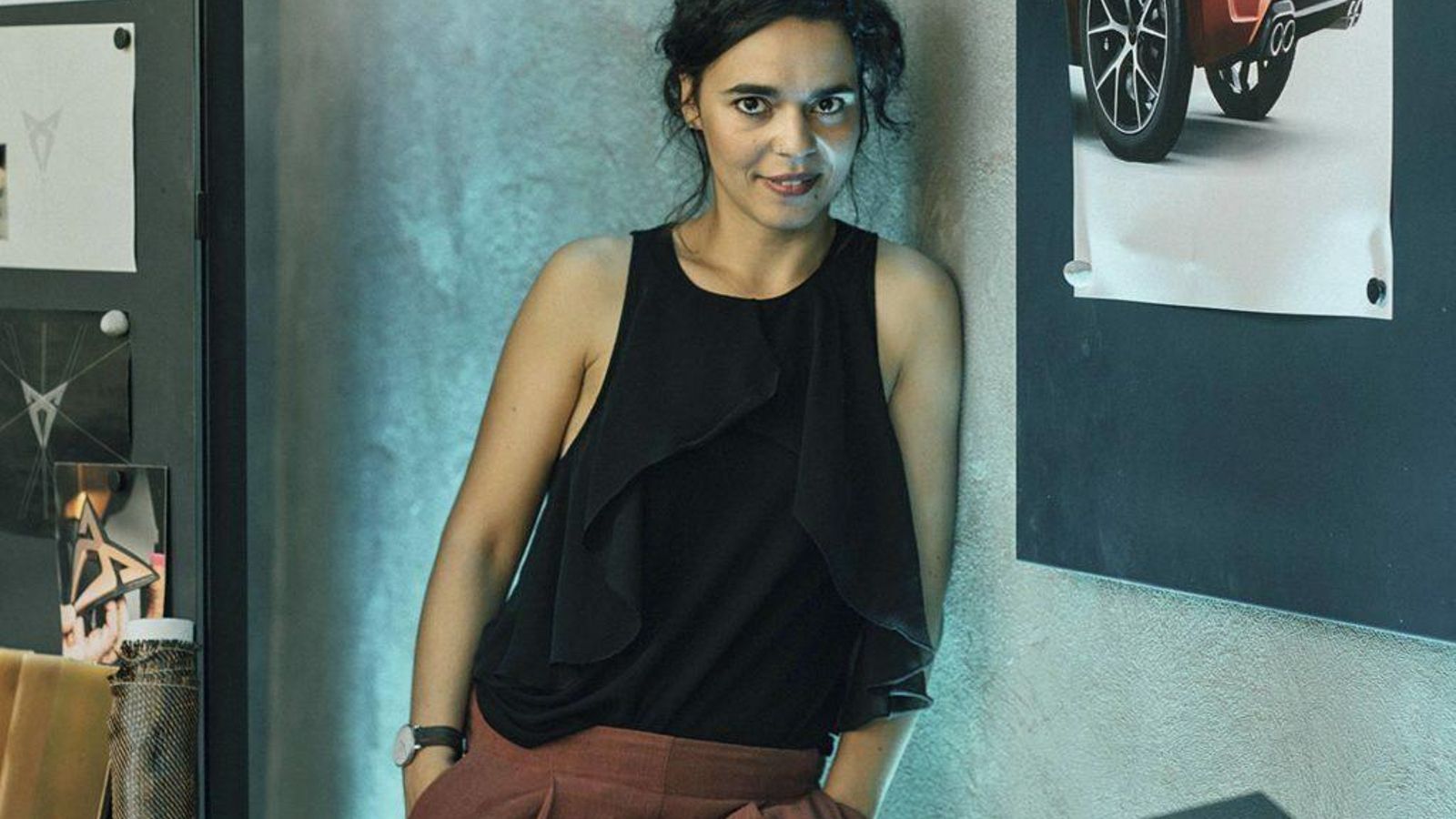 Telma Fernandes habla sobre 'Diseñando el carácter de coche'.