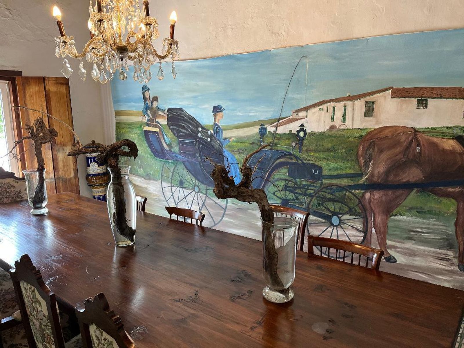 Fotos de la casa familiar de la pintora Marusela Pérez-Maximo