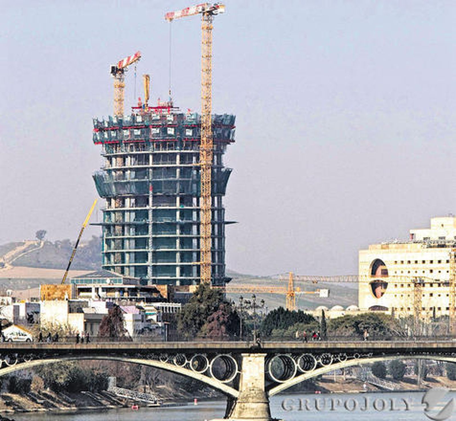 Obras de la Torre Cajasol

Foto: Antonio Pizarro