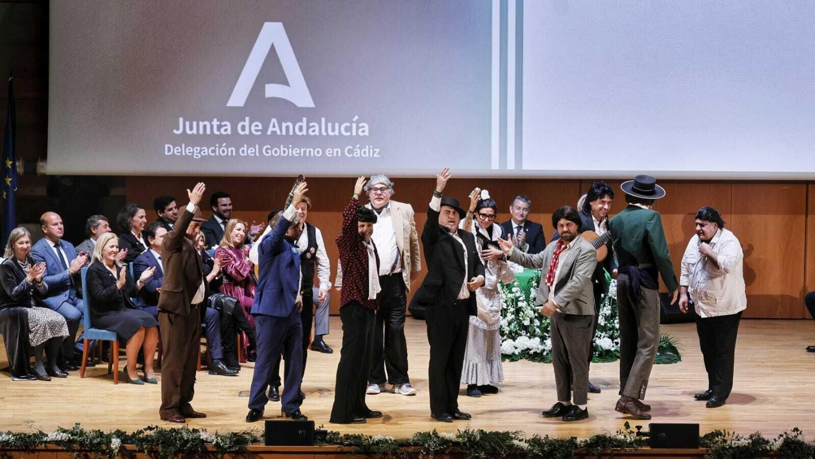 Imágenes de la entrega de las Banderas de Andalucía de Cádiz Imágenes de la entrega de las Banderas de Andalucía de Cádiz