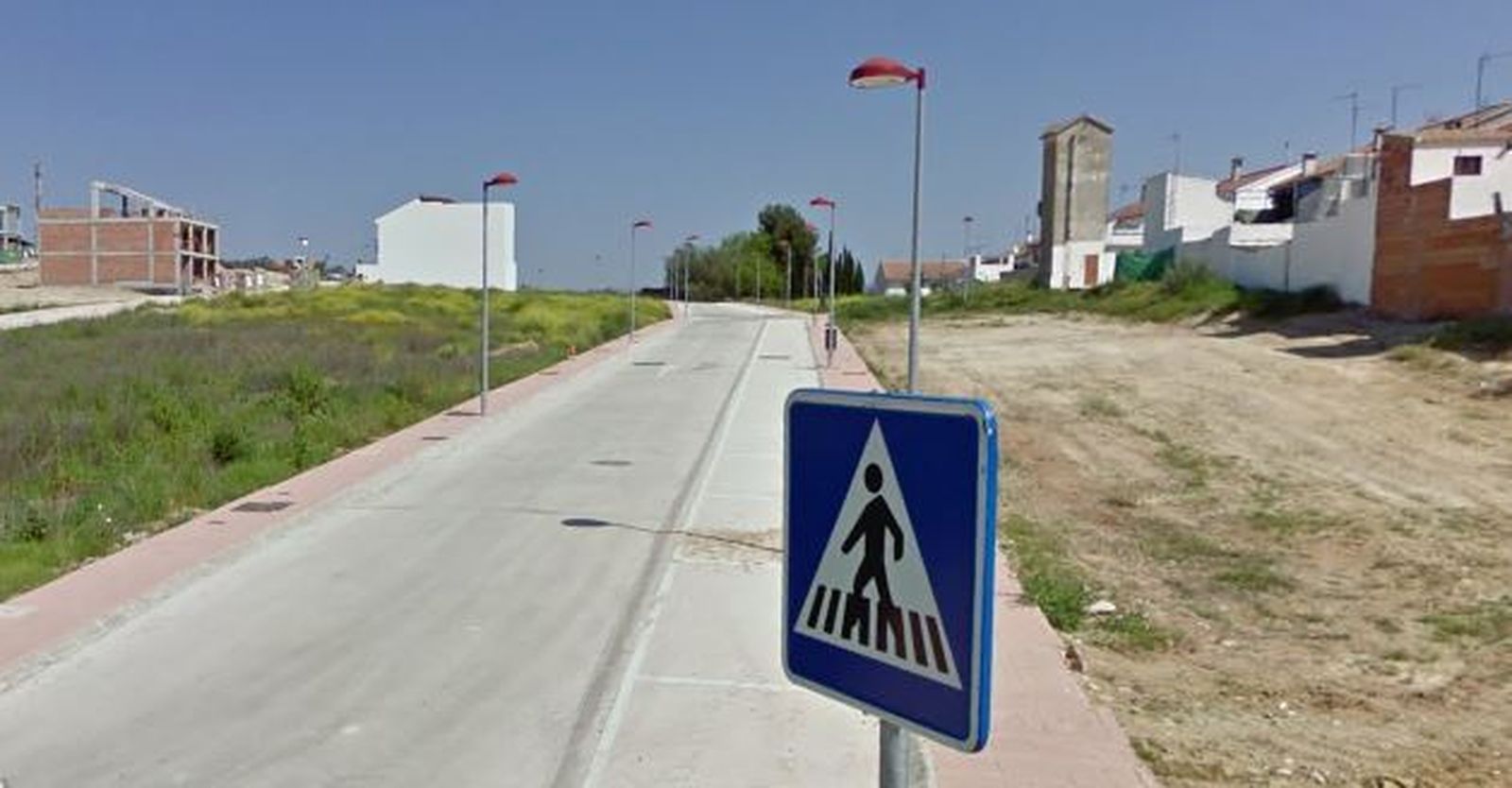 Una calle de la zona donde se intervendrá en Montoro.