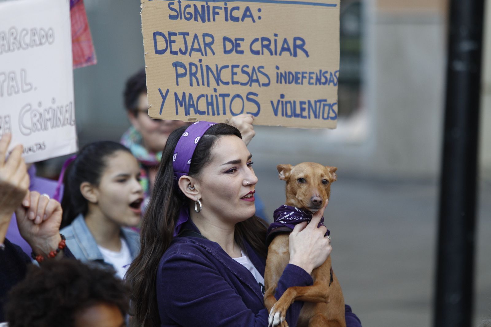 Fotogalería manifestación Día Internacional de la Mujer