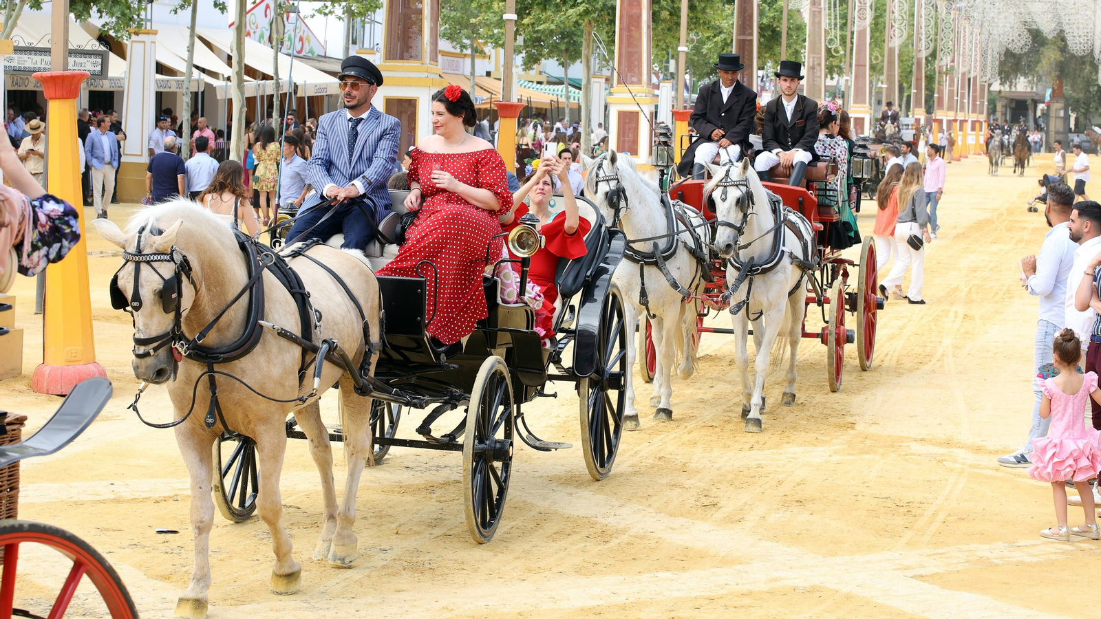 Miércoles de Feria de Jerez, en imágenes