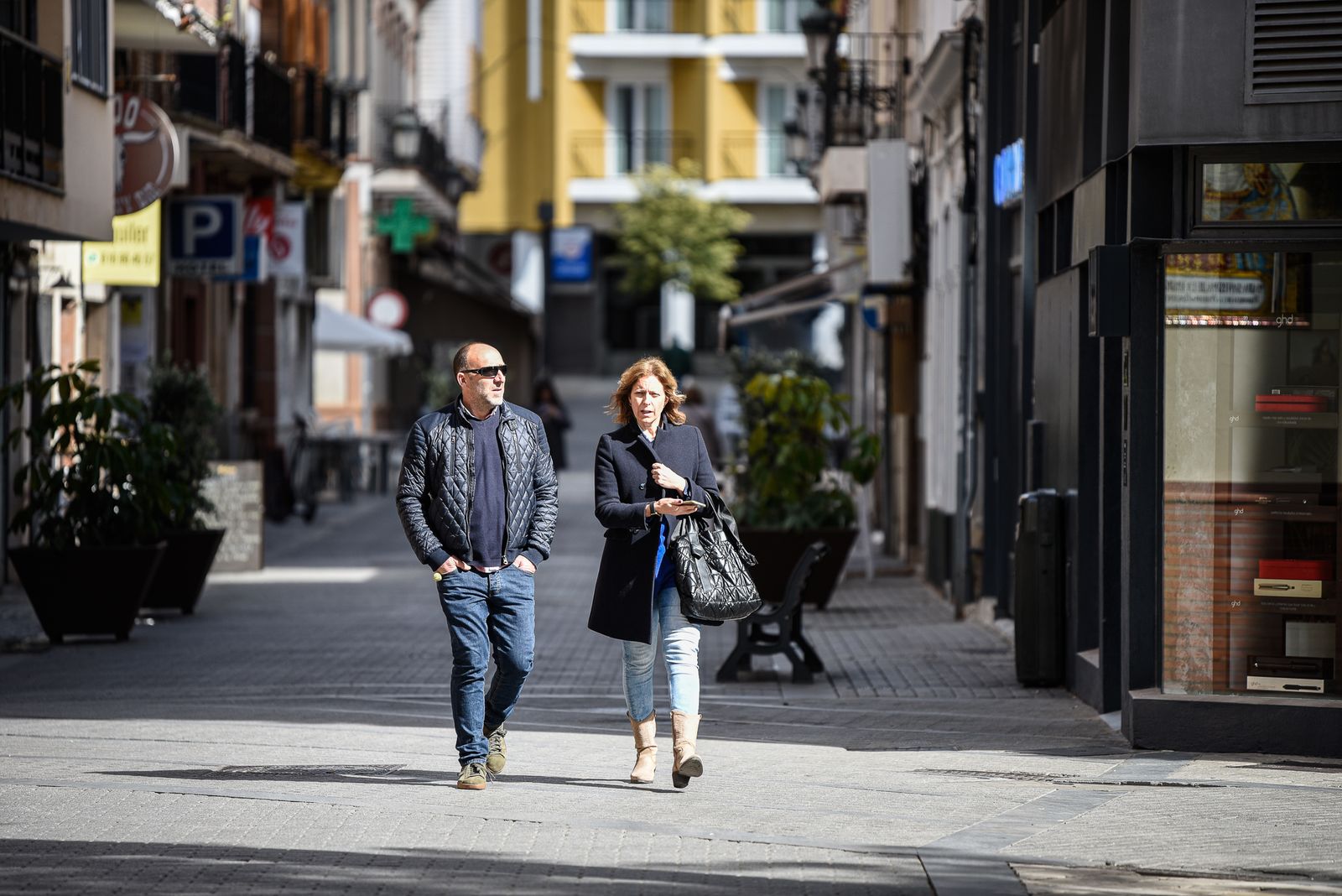 Imágenes de la mañana del sábado 25 de febrero en Huelva