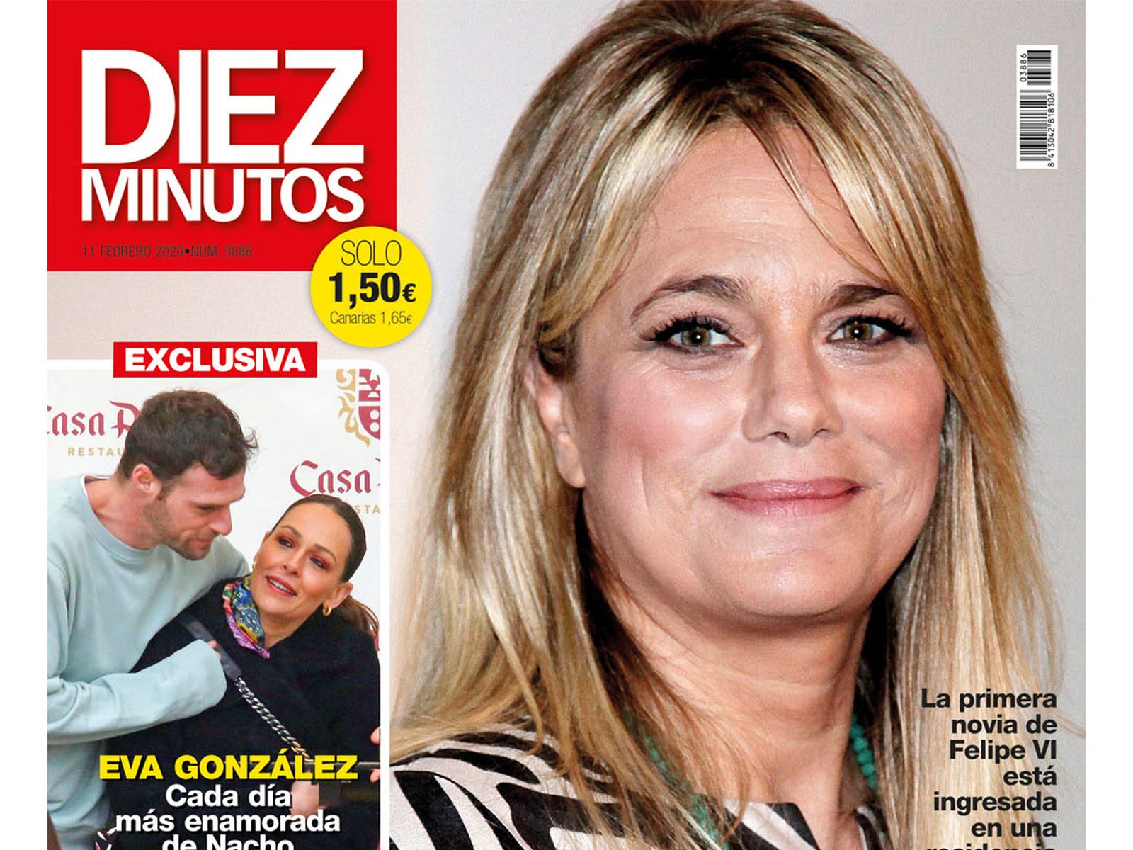 La portada de 'Diez Minutos' con Eva González