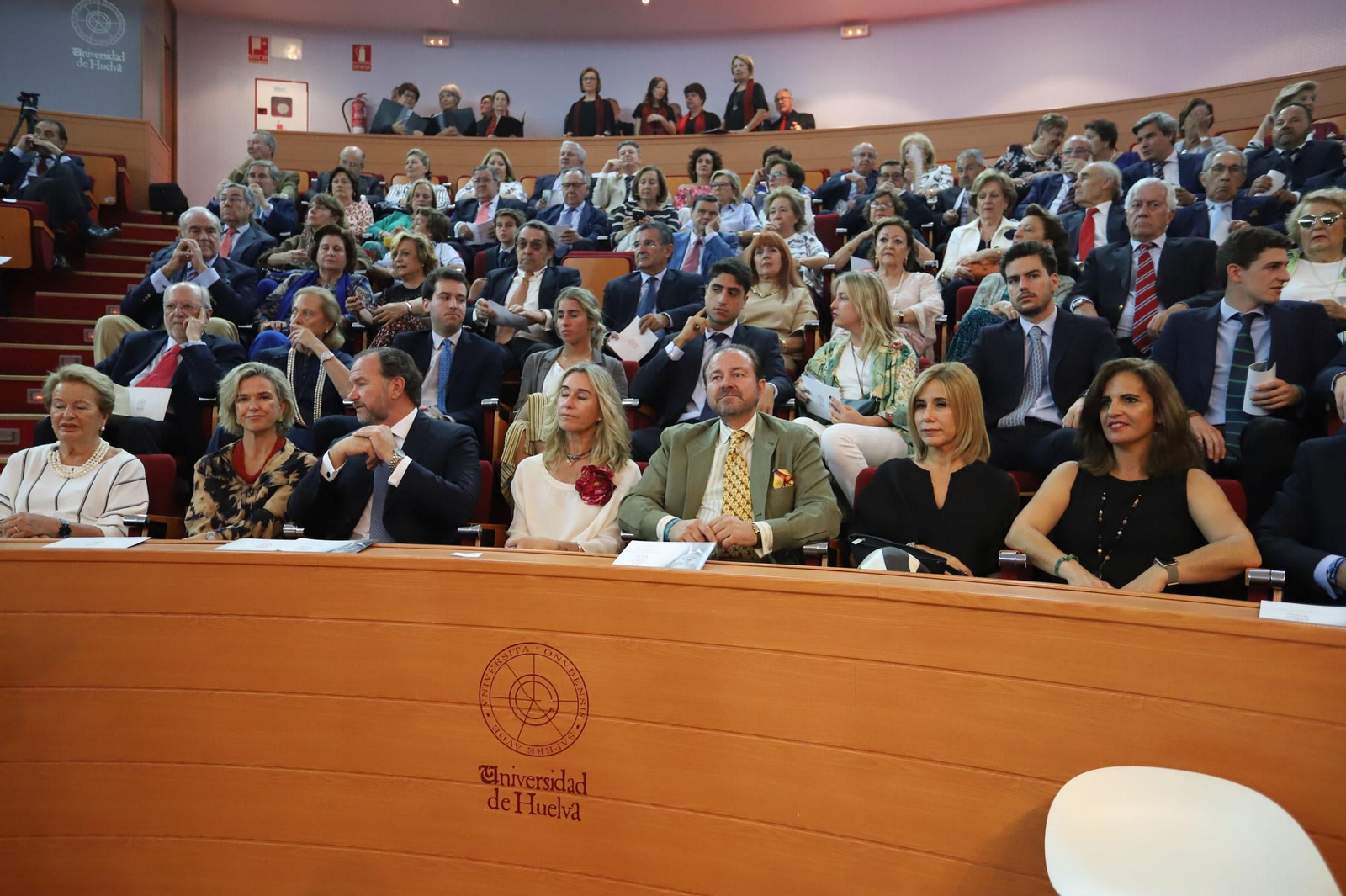 Imágenes de la investidura póstuma de García Palacios como doctor Honoris Causa