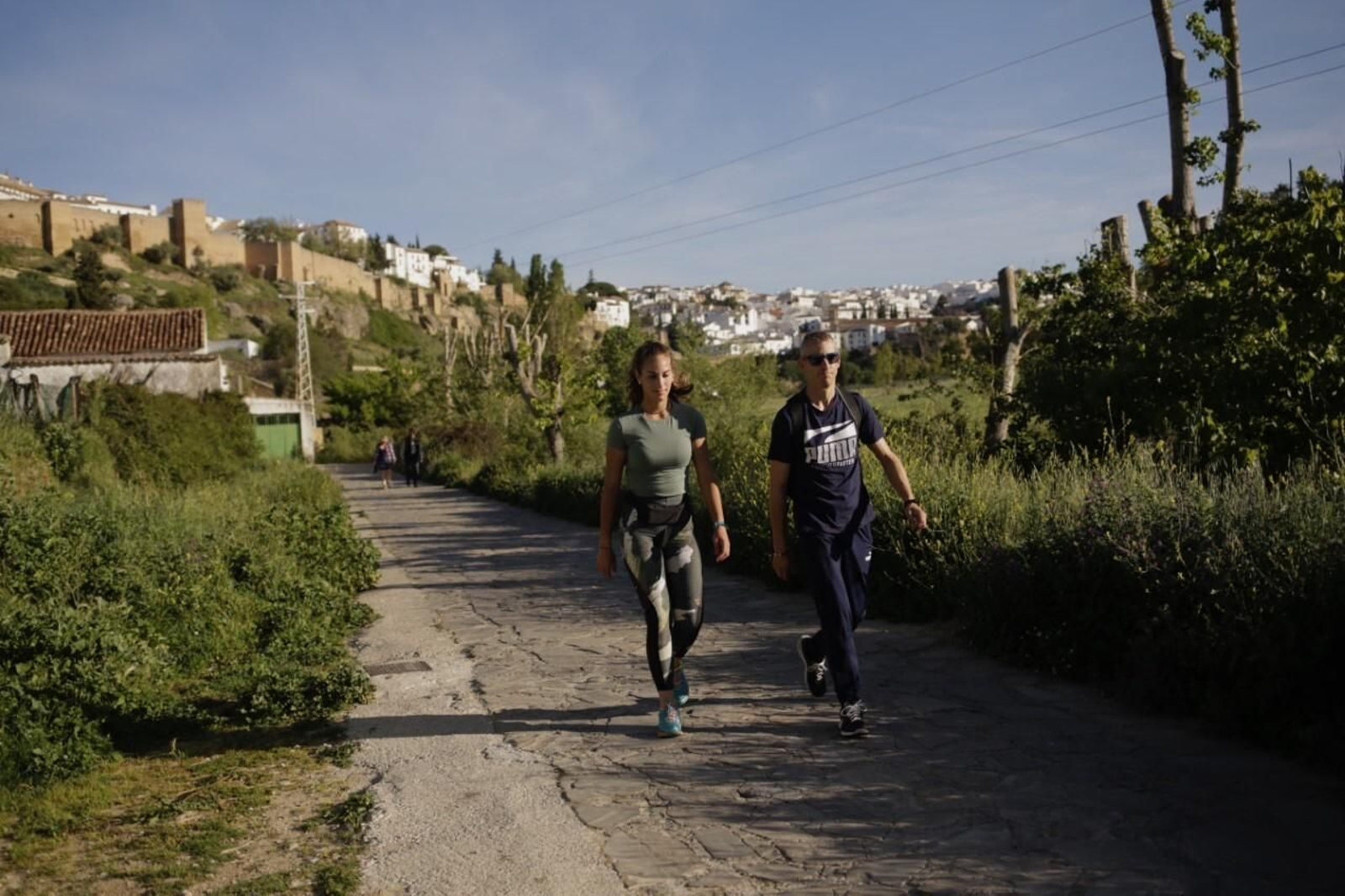 Los deportistas toman las calles, en fotos