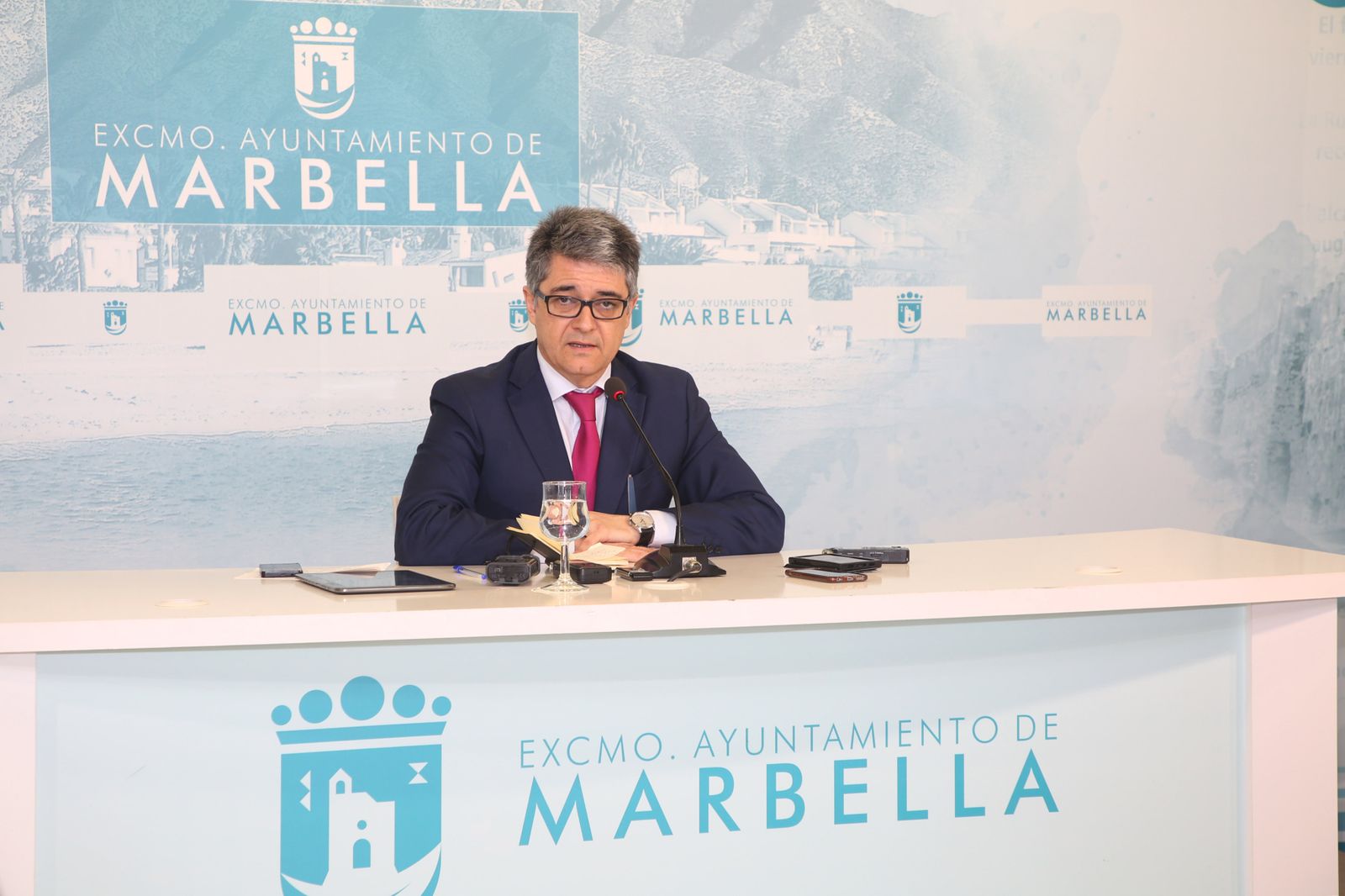 Javier Porcuna, portavoz del equipo de gobierno.