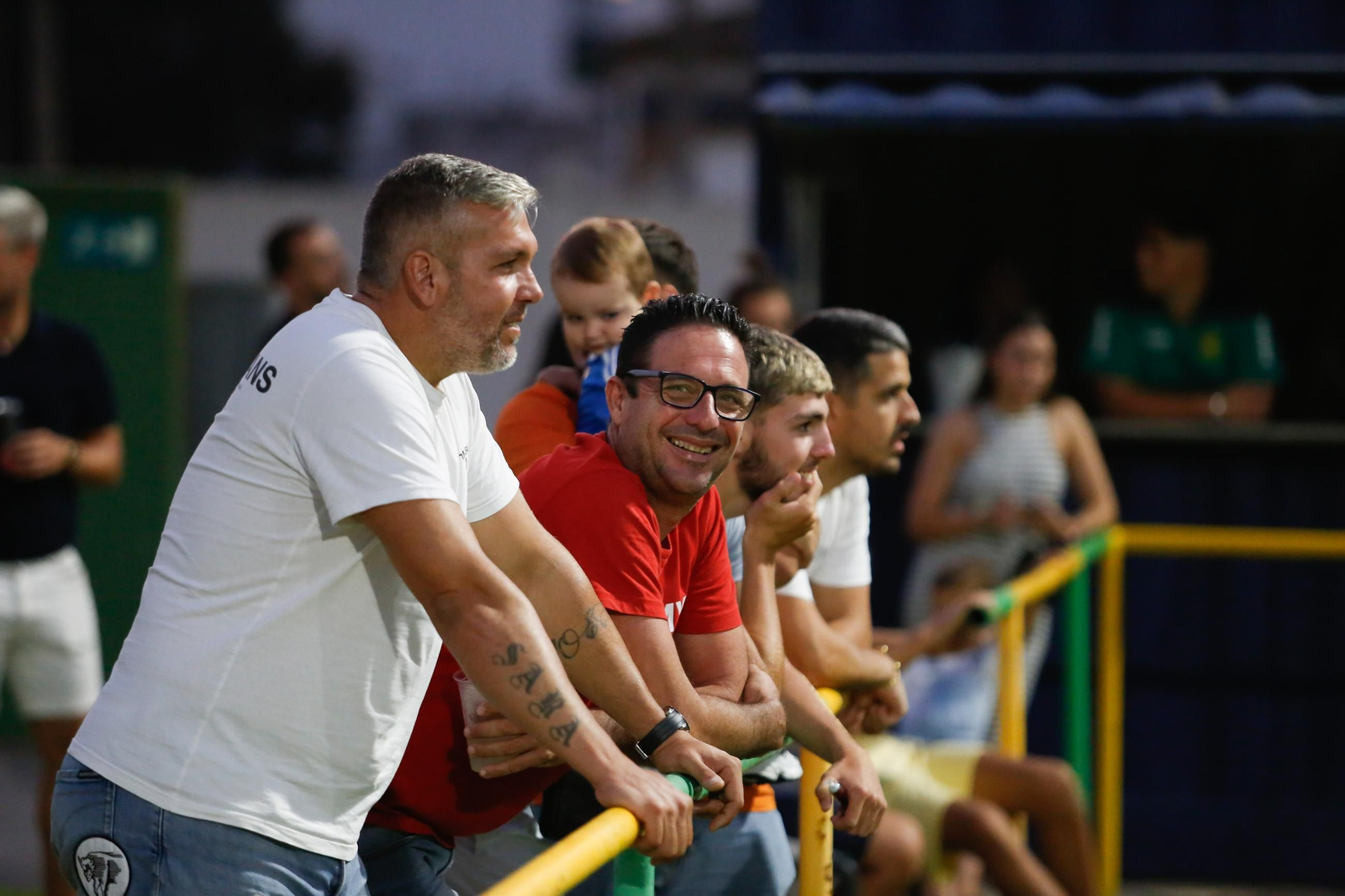 Las fotos del triangular en el estadio Carlos Piña de Los Barrios con el Algeciras CF y el Ceuta B