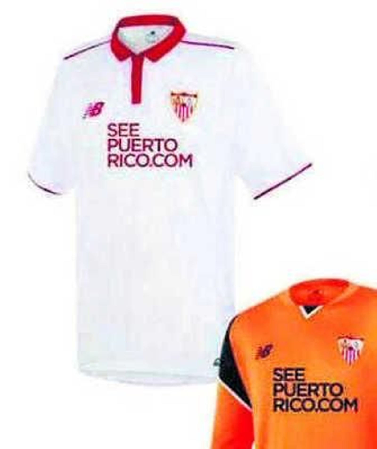 Detalle de la camiseta con el espónsor.