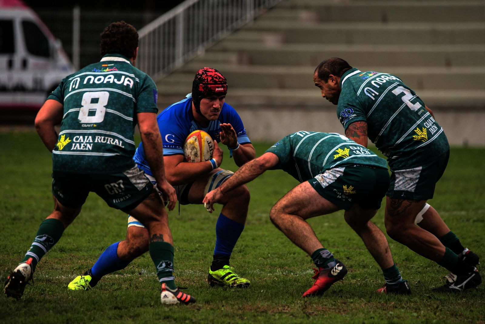 Jaén Rugby no pudo sumar en tierras madrileñas.