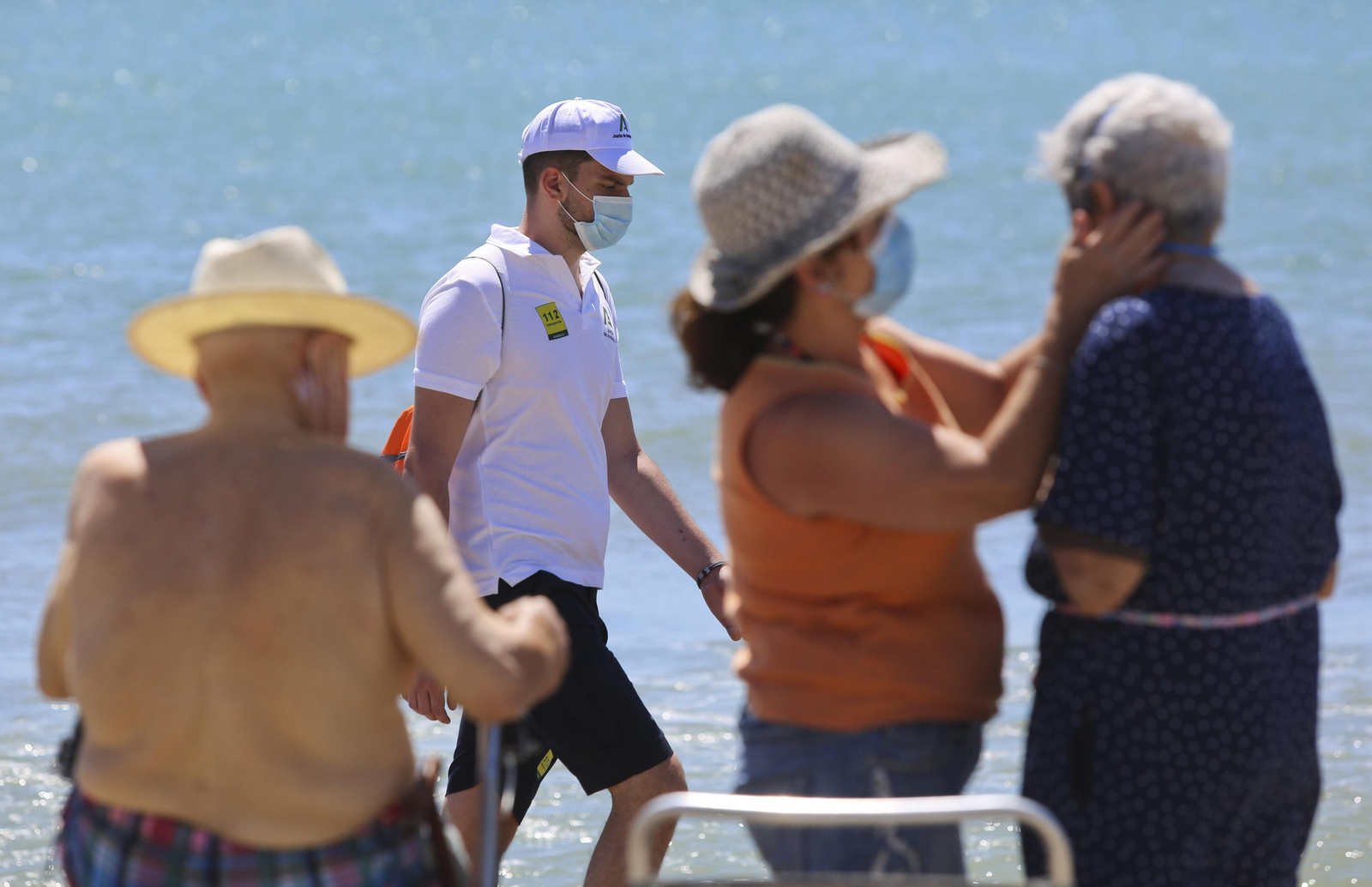 Fotos de la playa en Málaga, donde escapar del calor
