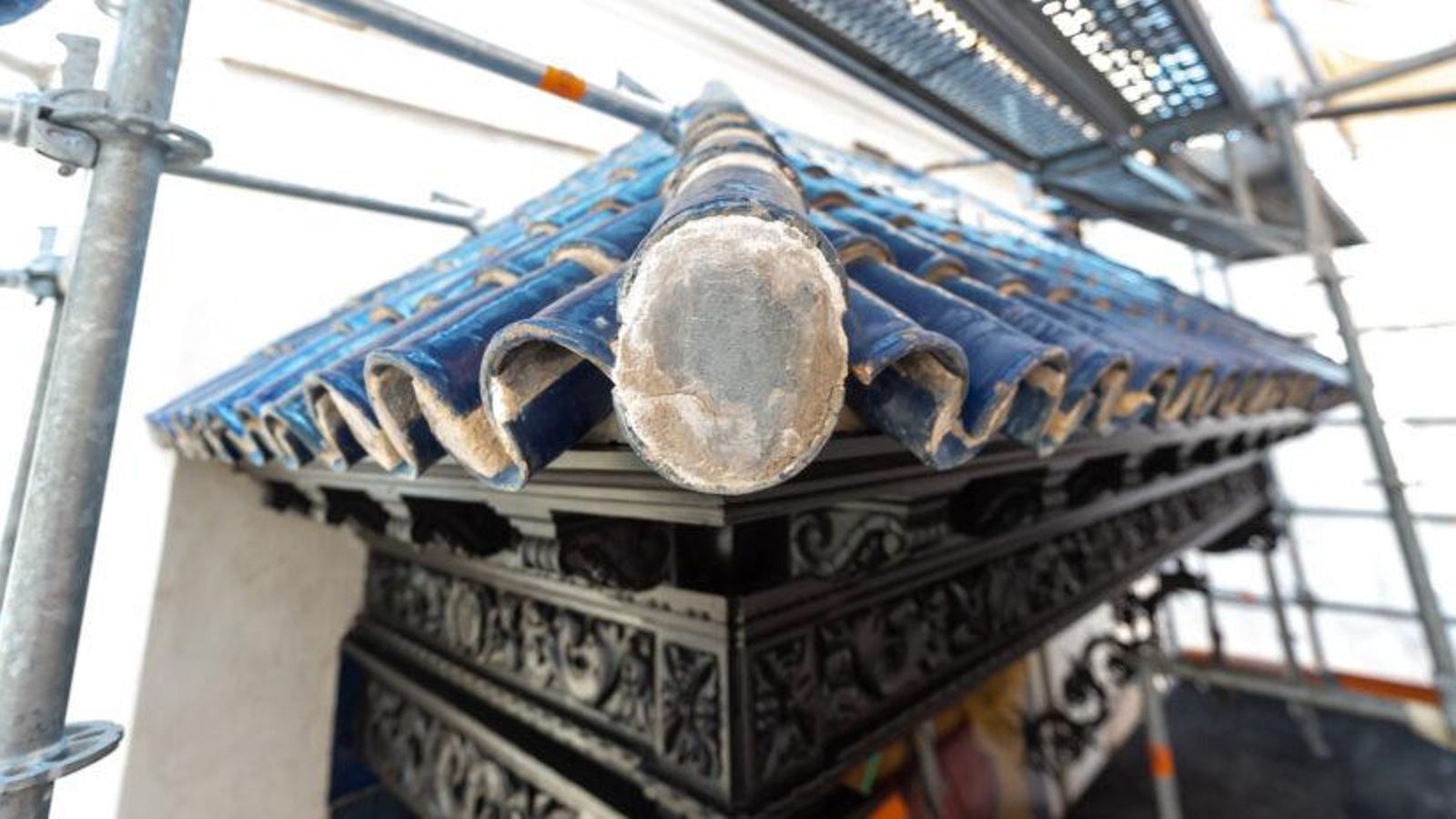 Detalle del azulejo.