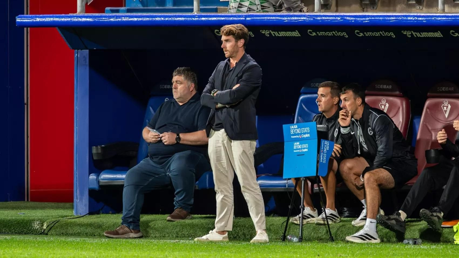 Ibai Gómez, durante el Eibar-Andorra del pasado lunes.