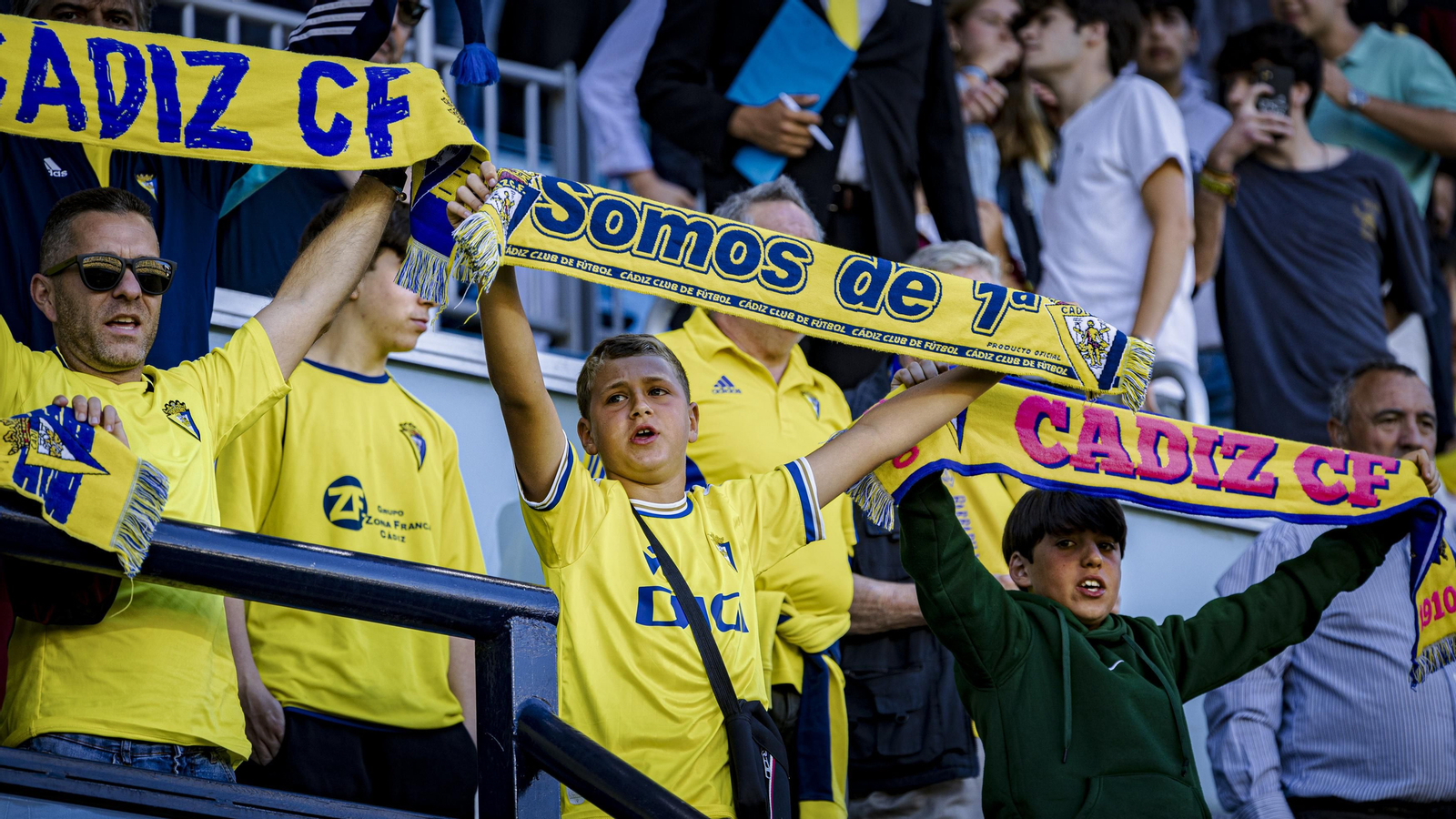 Partido del Cádiz CF contra la UD Las Palmas