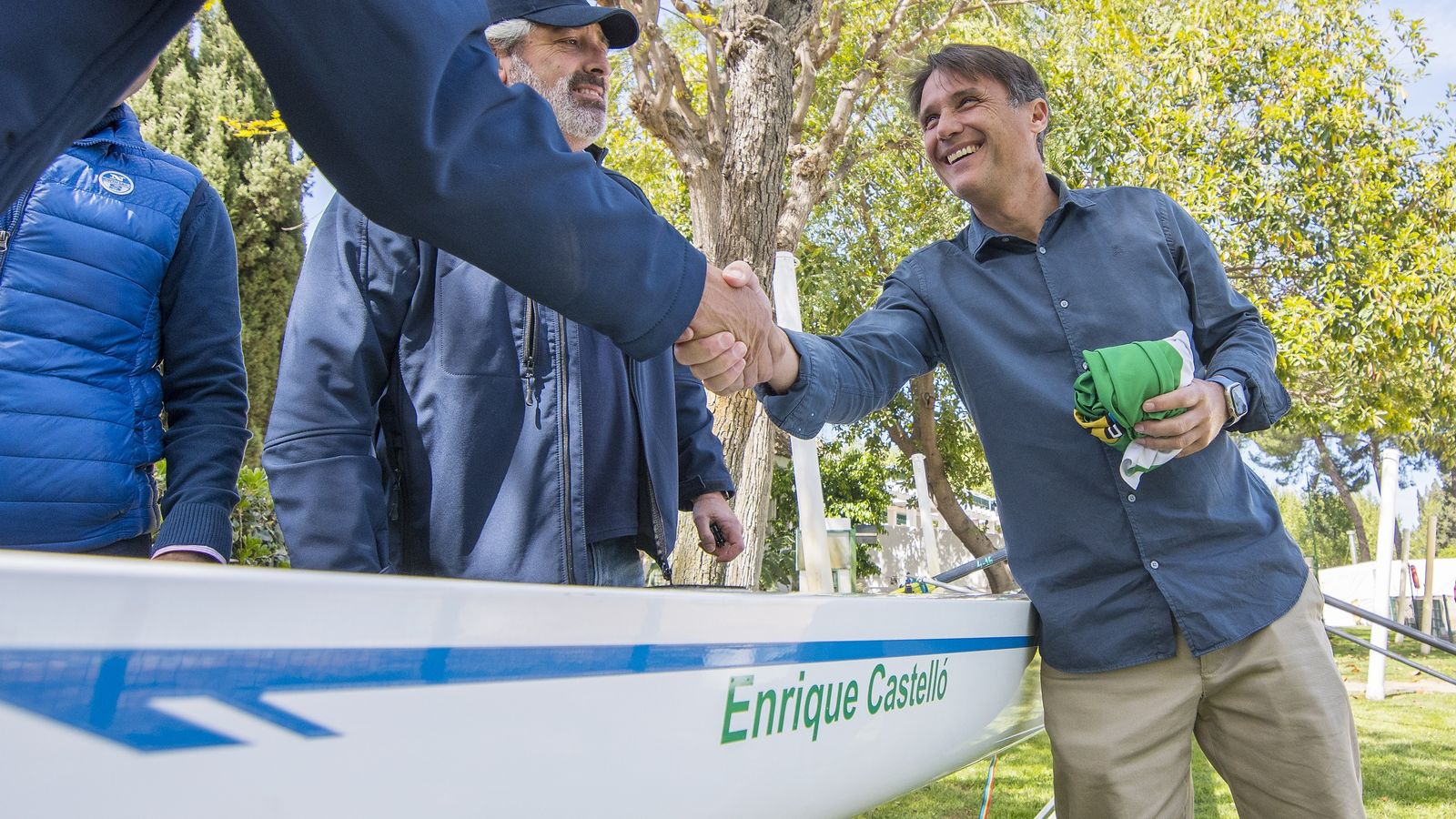 Bautizo del bote Enrique Castelló