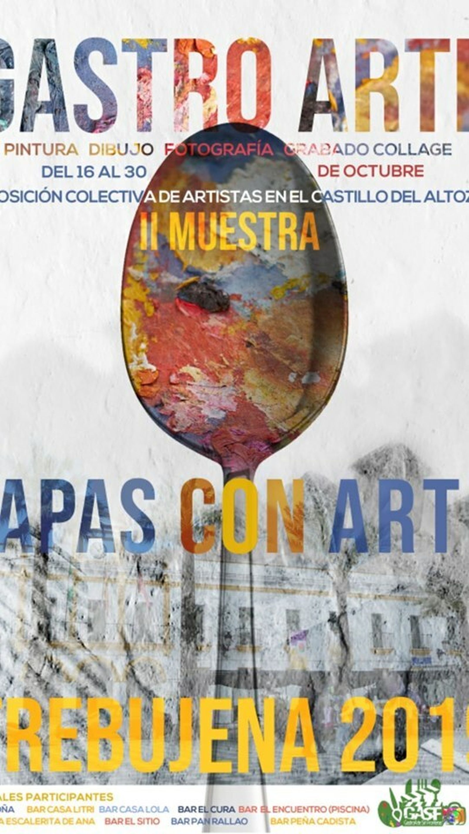 El cartel de la II Muestra Gastroarte