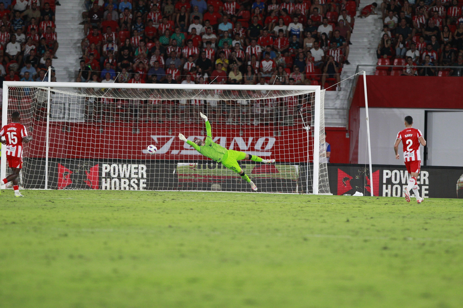 Imágenes del partido U.D. Almería-Real Club Celta de Vigo