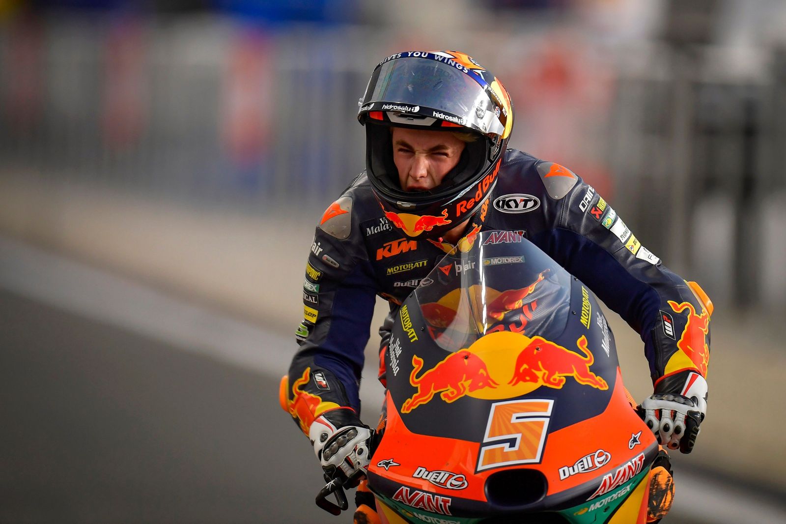 El piloto de Red Bull KTM, Jaume Masiá.