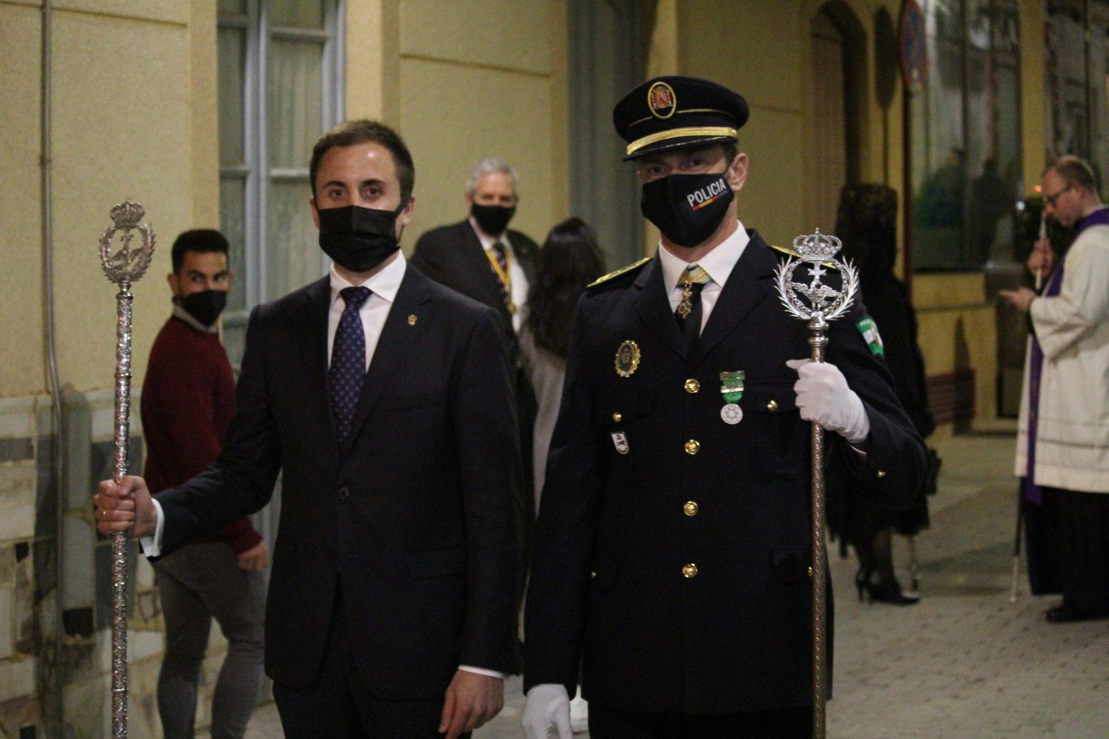 Procesión del Jueves Santo en Vera, en imágenes