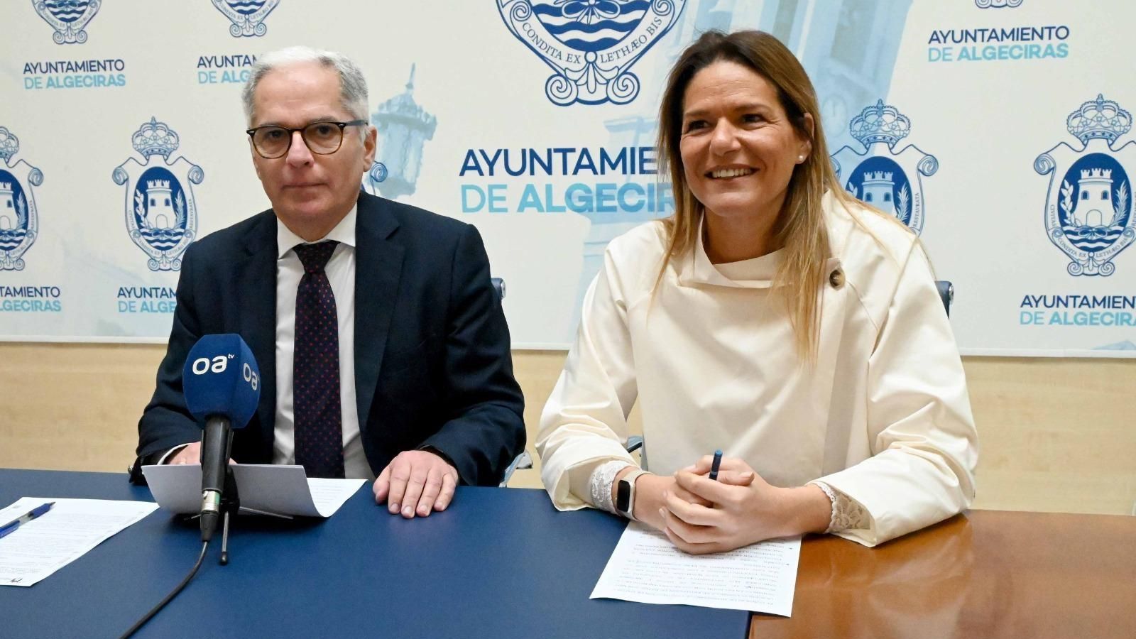 Jacinto Muñoz y María Solanes, esta semana.