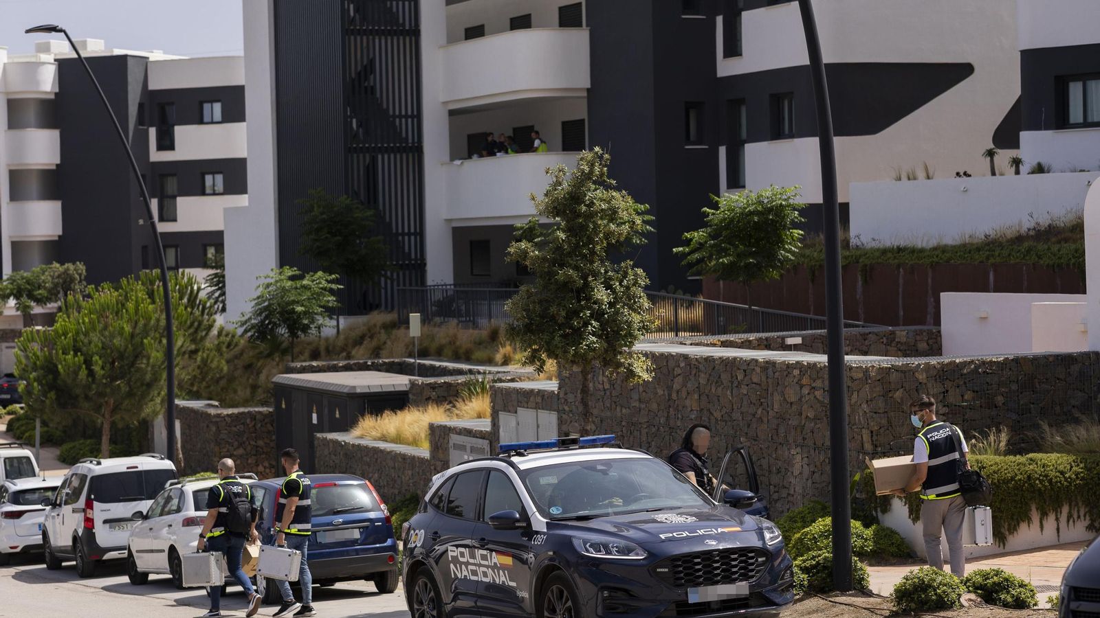 Calle donde se ha producido el asesinato en Fuengirola Calle donde se ha producido el asesinato en Fuengirola
