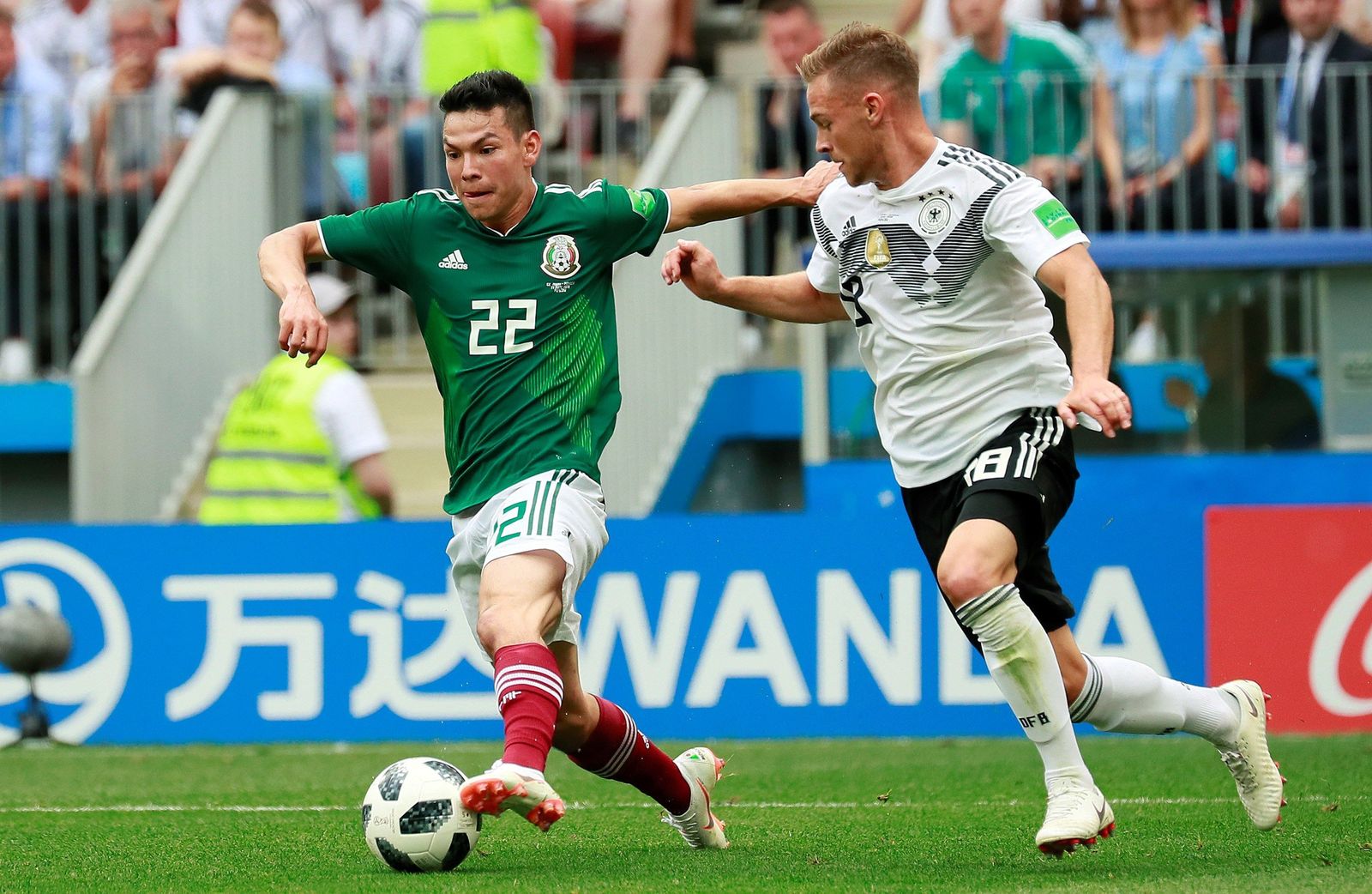 Las imágenes del Alemania-México