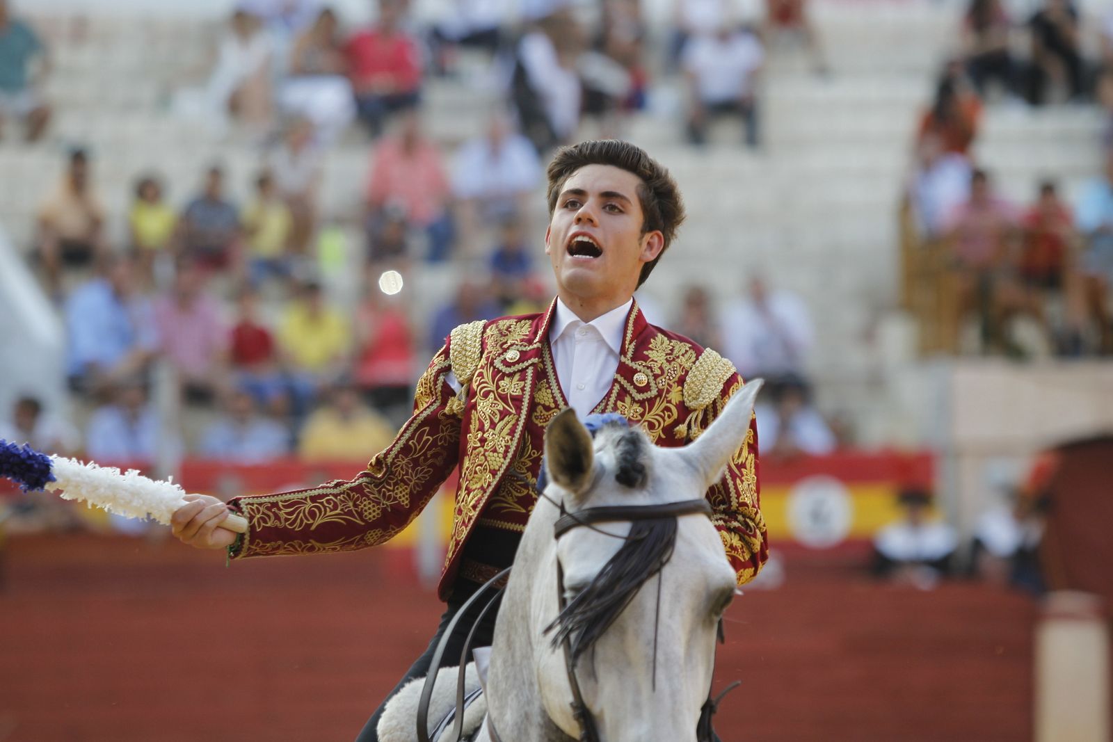 Fotogalería corrida de rejones. Feria de Almería 2019