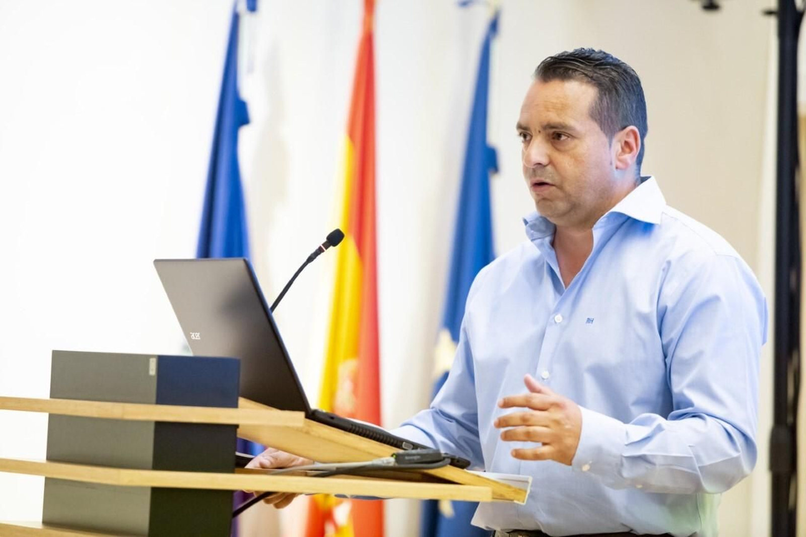 El coordinador general del sindicato, Antolín Goya, que se presenta a la reelección