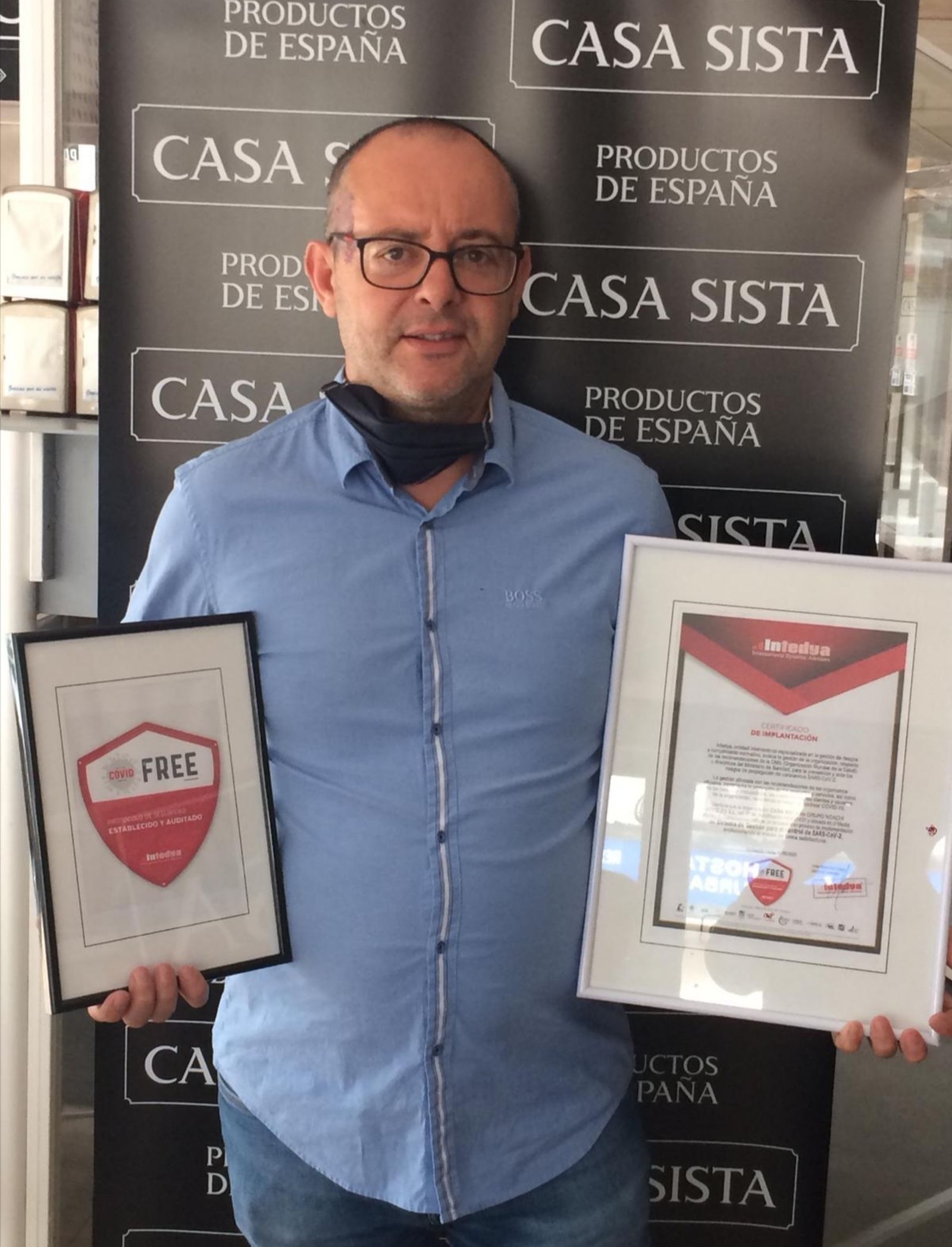 El gerente del restaurante Casa Sista, José Molina.