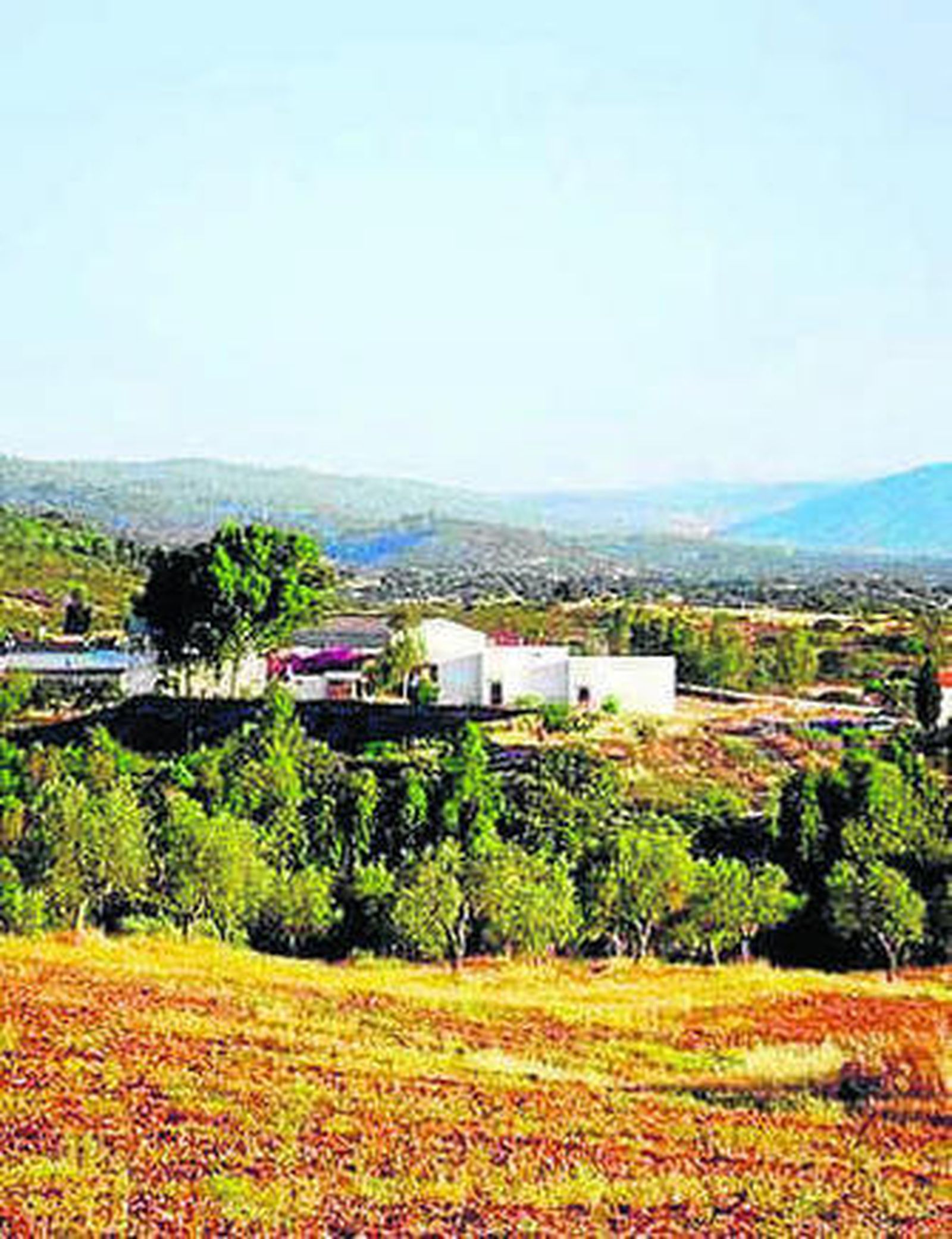 La ecoaldea Los Portales.