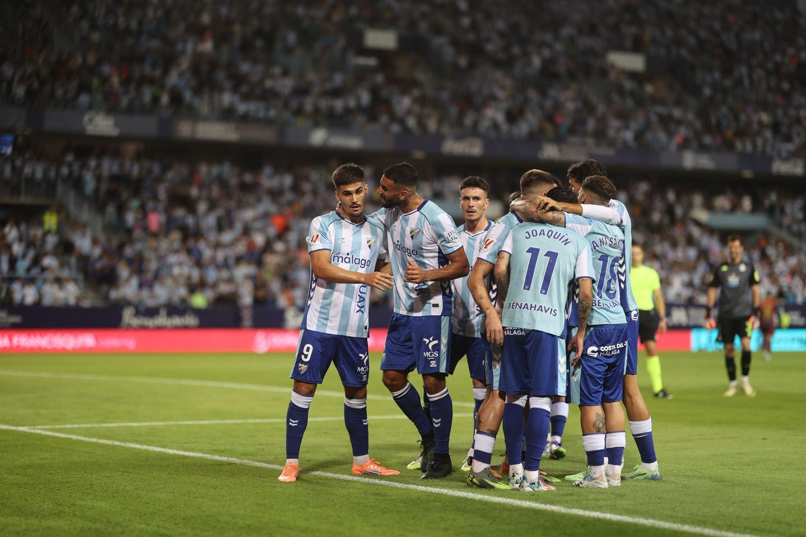 Las fotos del Málaga CF-Deportivo