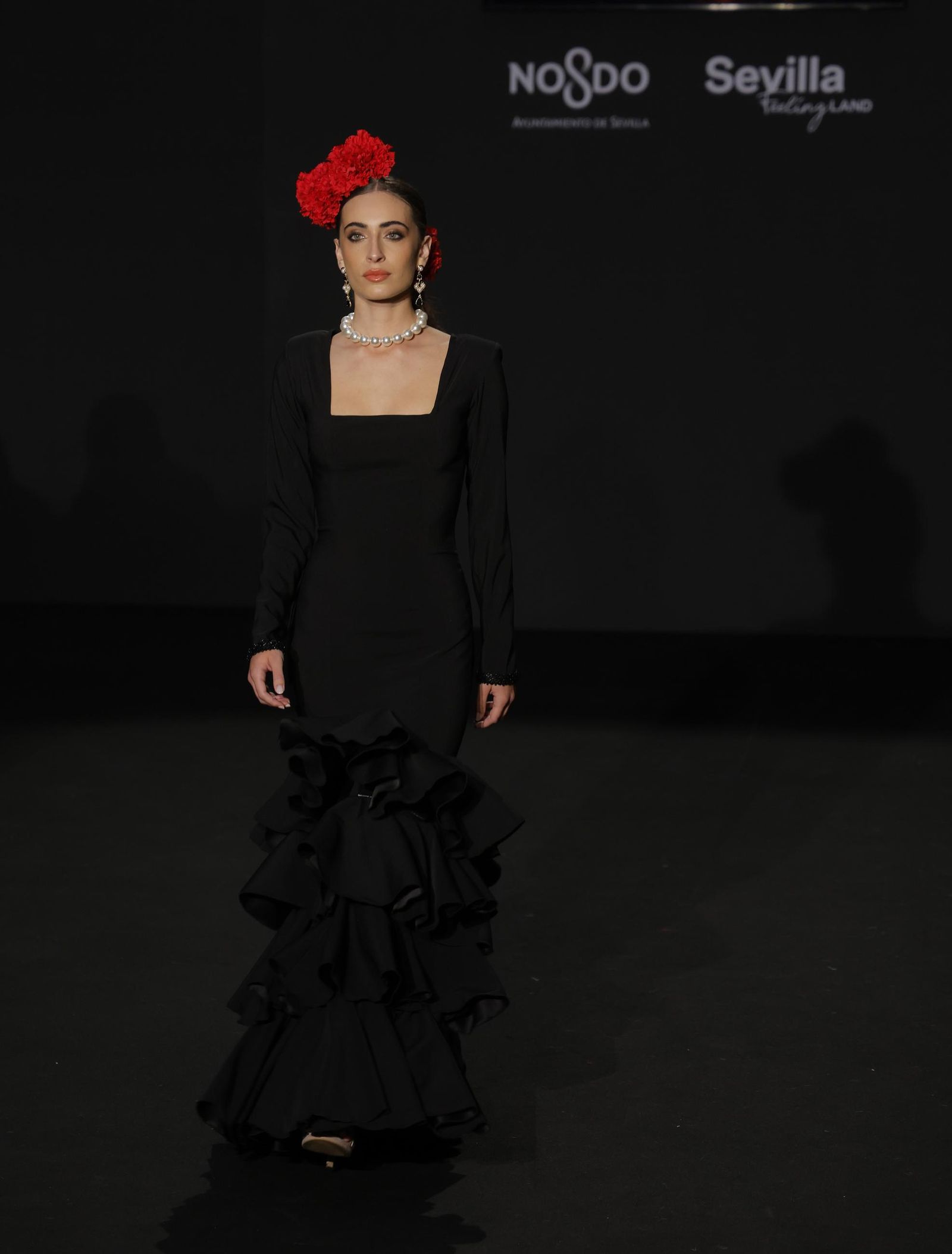 Emprende Lunares, el desfile de moda flamenca de Nené Atelier, que anticipa la Feria de Abril: todas las fotos.