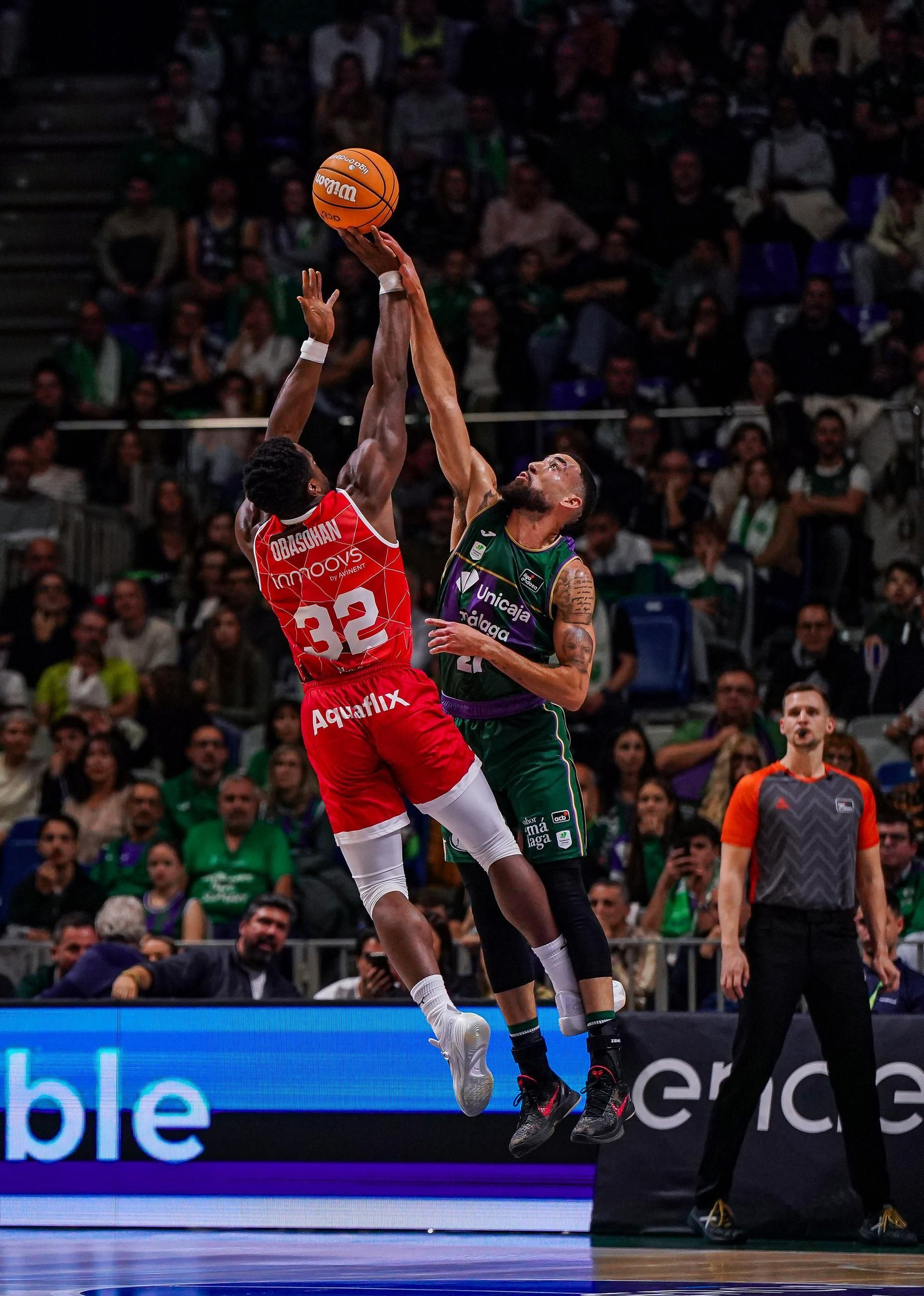 El Unicaja-Baxi Manresa, en fotos